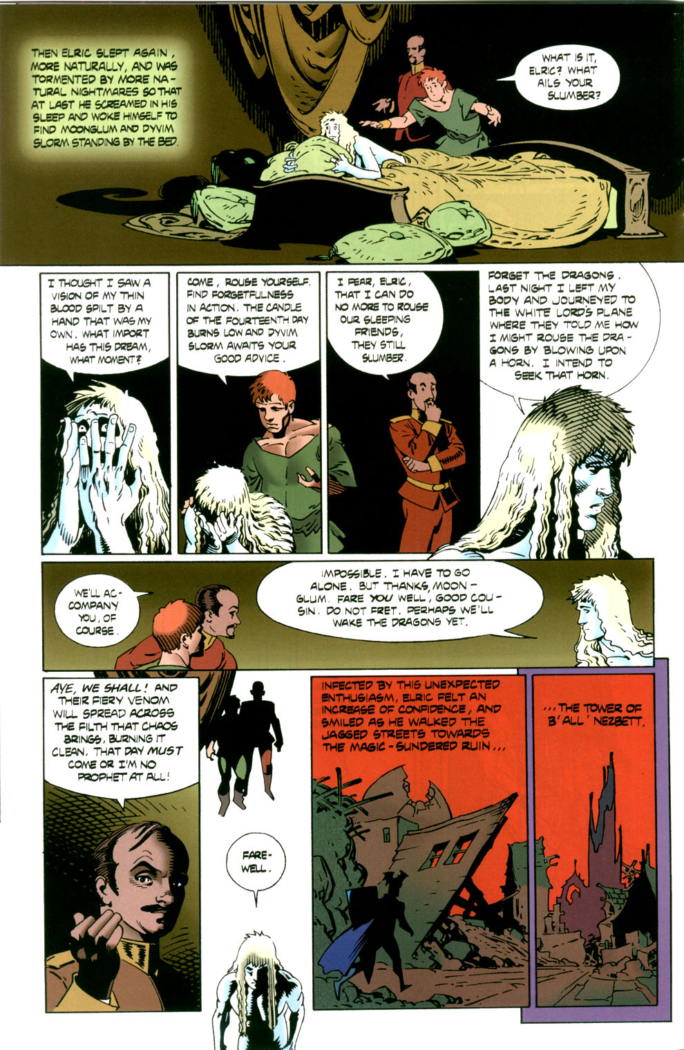 Read online Elric: Stormbringer comic -  Issue #6 - 12
