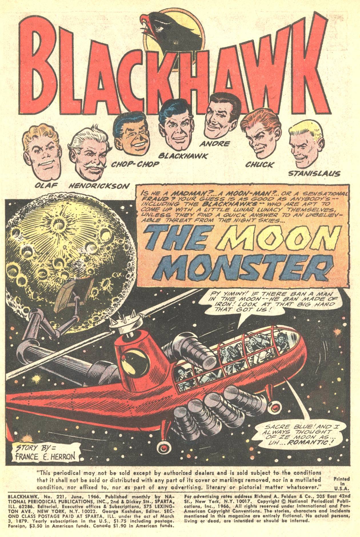 Blackhawk (1957) Issue #221 #114 - English 3