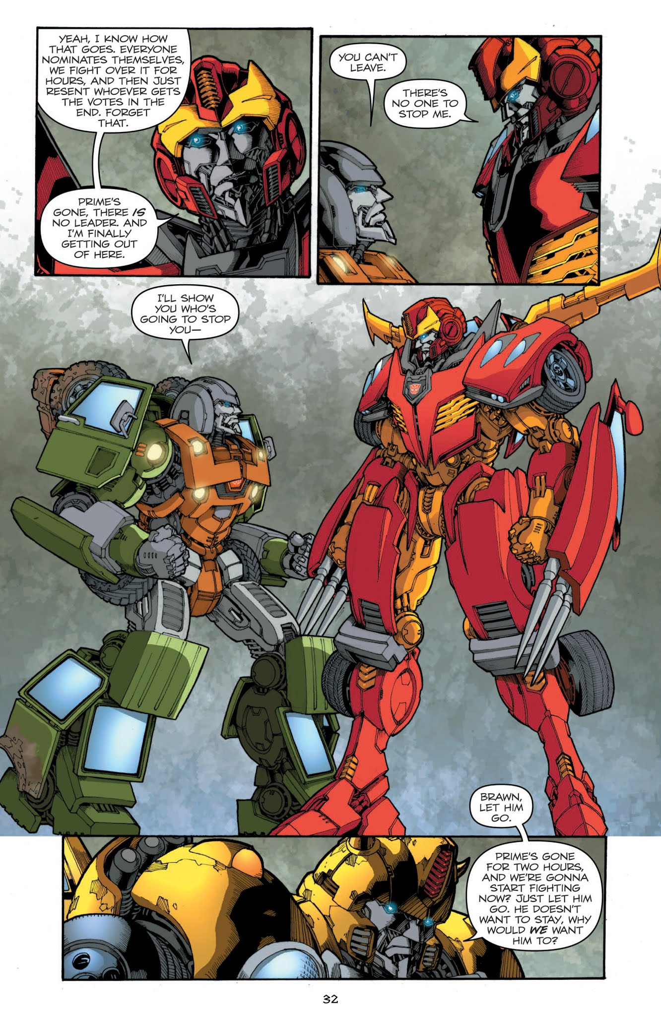Read online Transformers: The IDW Collection comic -  Issue # TPB 6 (Part 1) - 32