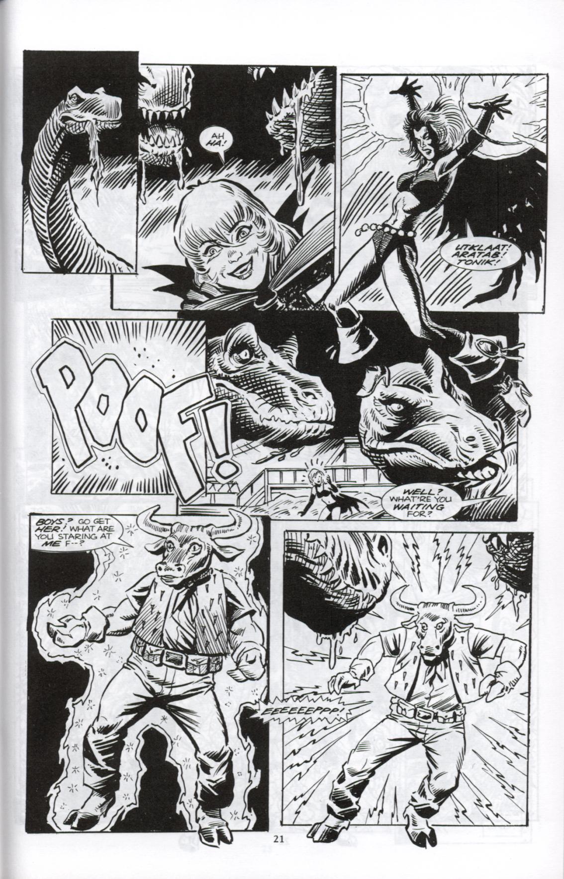 Read online Soulsearchers and Company comic -  Issue #32 - 21