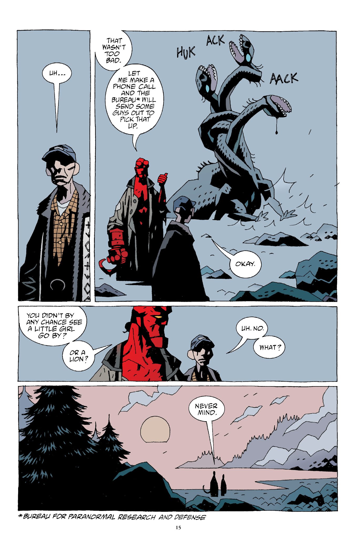 Read online Hellboy The Complete Short Stories comic -  Issue # TPB 2 (Part 1) - 16