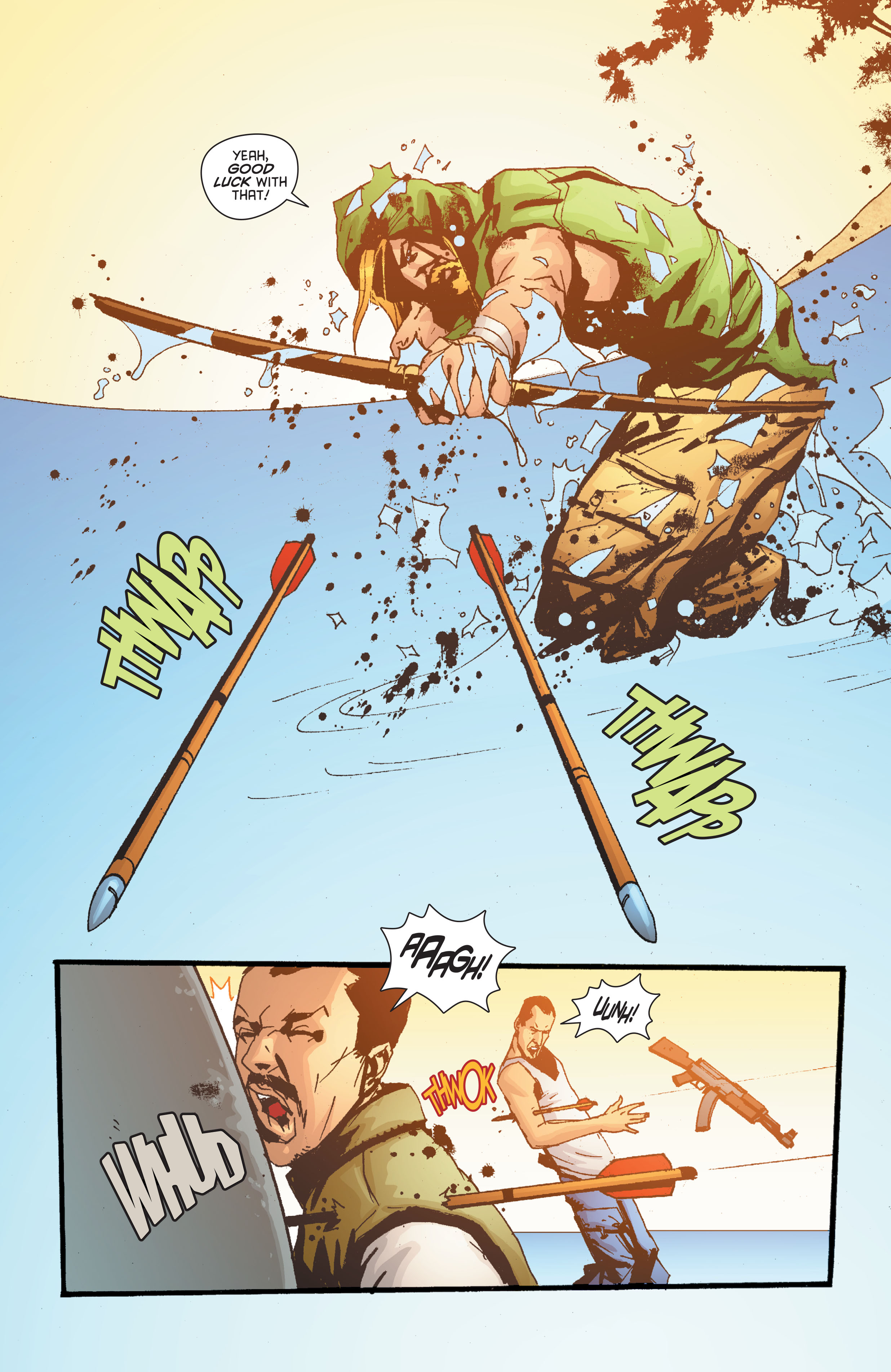 Read online Green Arrow: Year One comic -  Issue # _The Deluxe Edition (Part 2) - 6