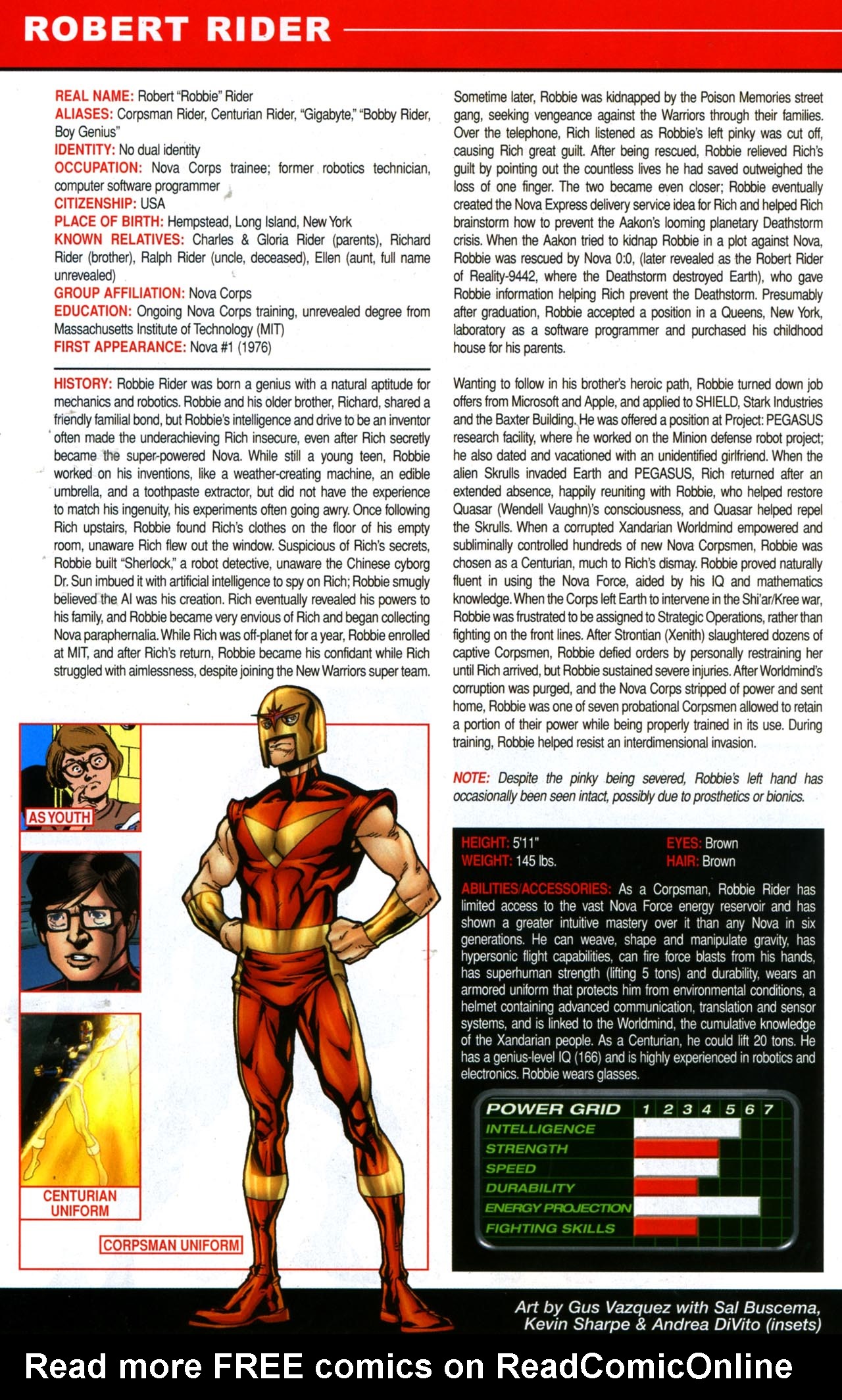 Read online Official Handbook of the Marvel Universe A To Z Update comic -  Issue #4 - 44