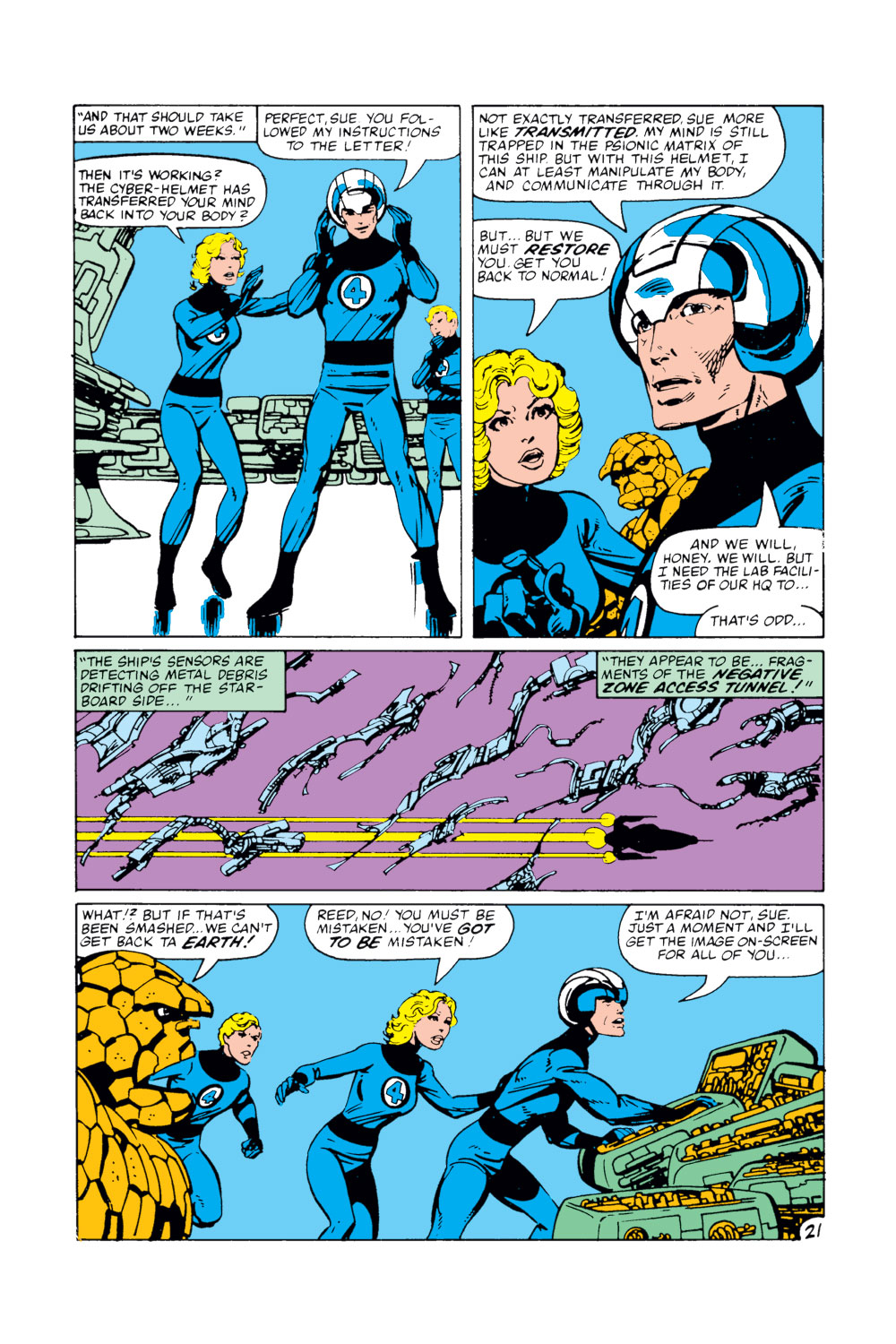 Read online Fantastic Four (1961) comic -  Issue #255 - 21