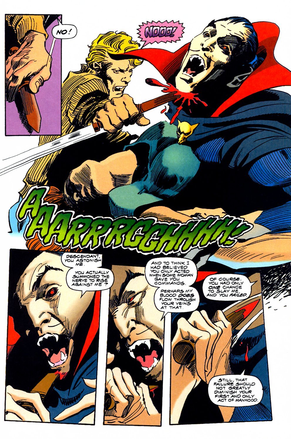 Read online Tomb of Dracula (1991) comic -  Issue #3 - 35