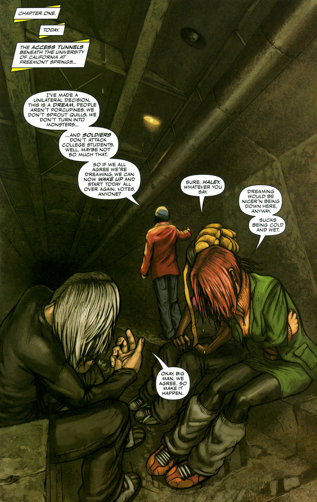 Read online Defex comic -  Issue #2 - 3