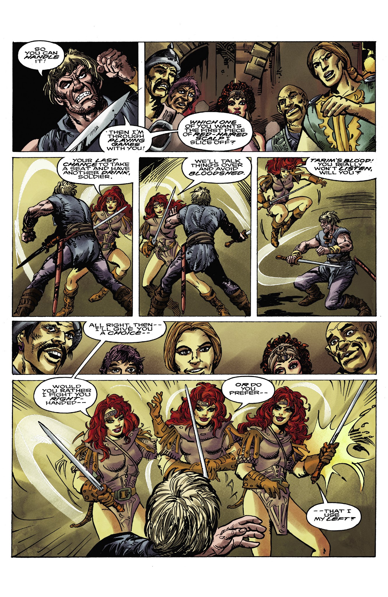 Read online Classic Red Sonja Re-Mastered comic -  Issue #1 - 9