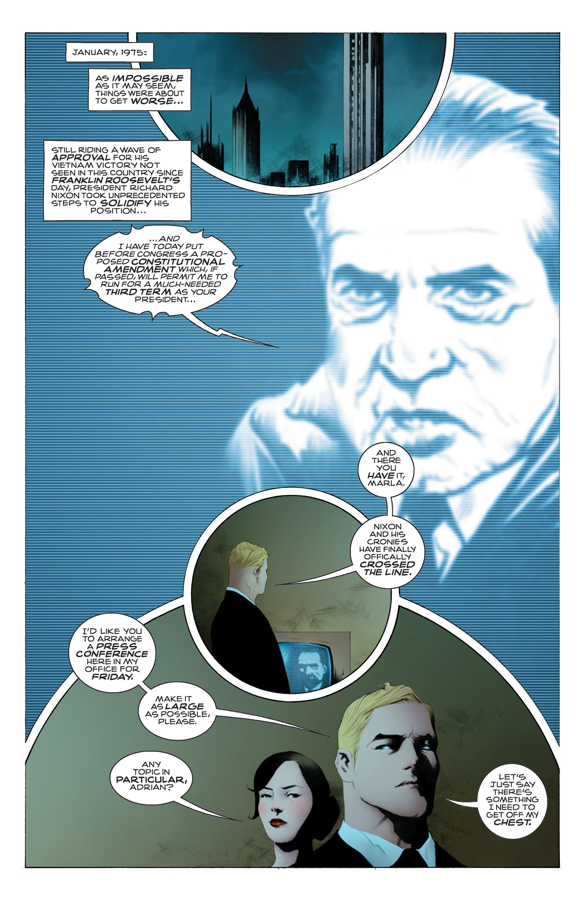 Read online Before Watchmen: Ozymandias comic -  Issue #5 - 14