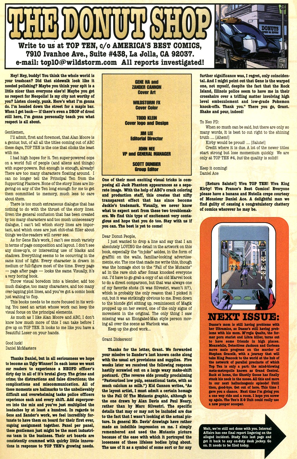 Read online Top 10 comic -  Issue #7 - 26