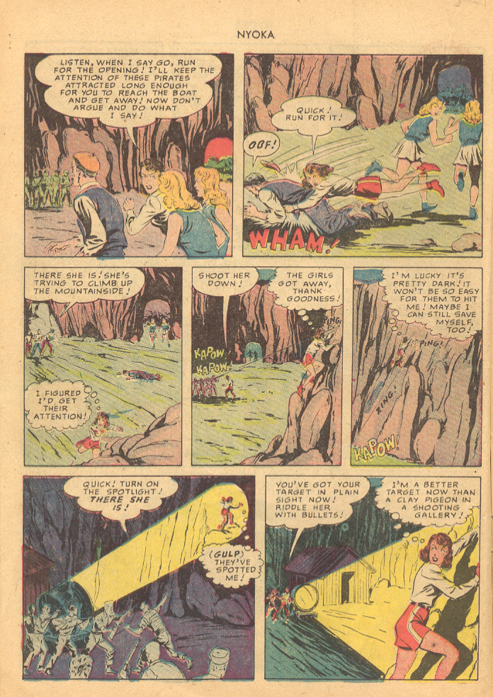 Read online Nyoka the Jungle Girl (1945) comic -  Issue #42 - 18
