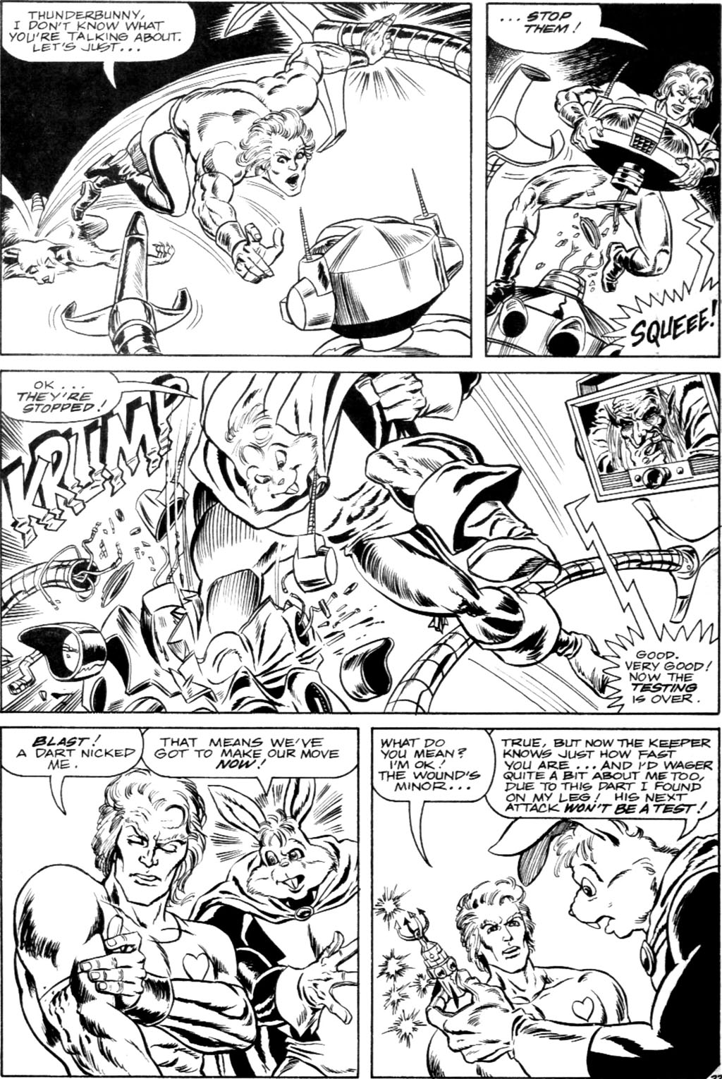 Read online Thunderbunny comic -  Issue #4 - 23