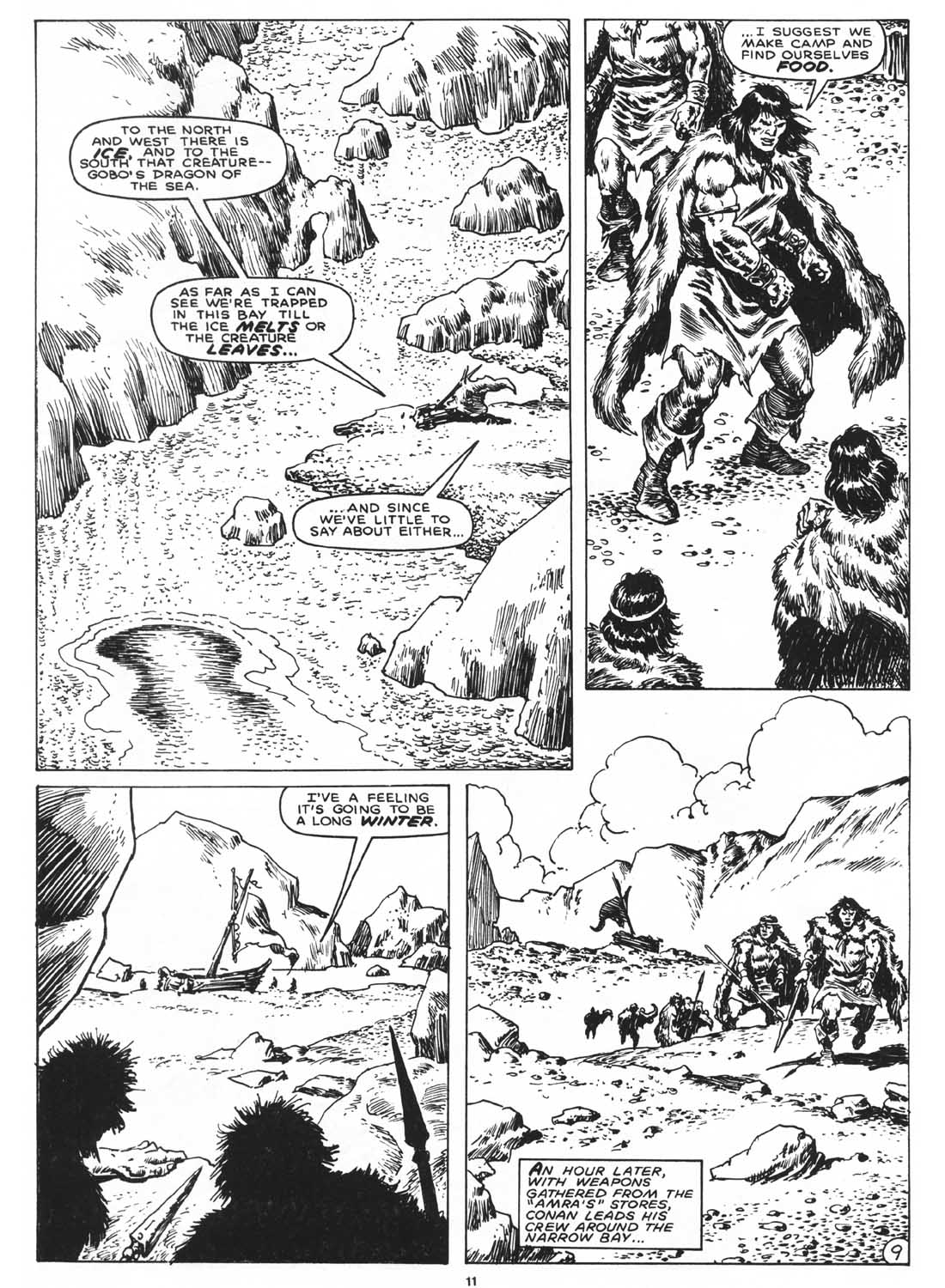 Read online The Savage Sword Of Conan comic -  Issue #168 - 13