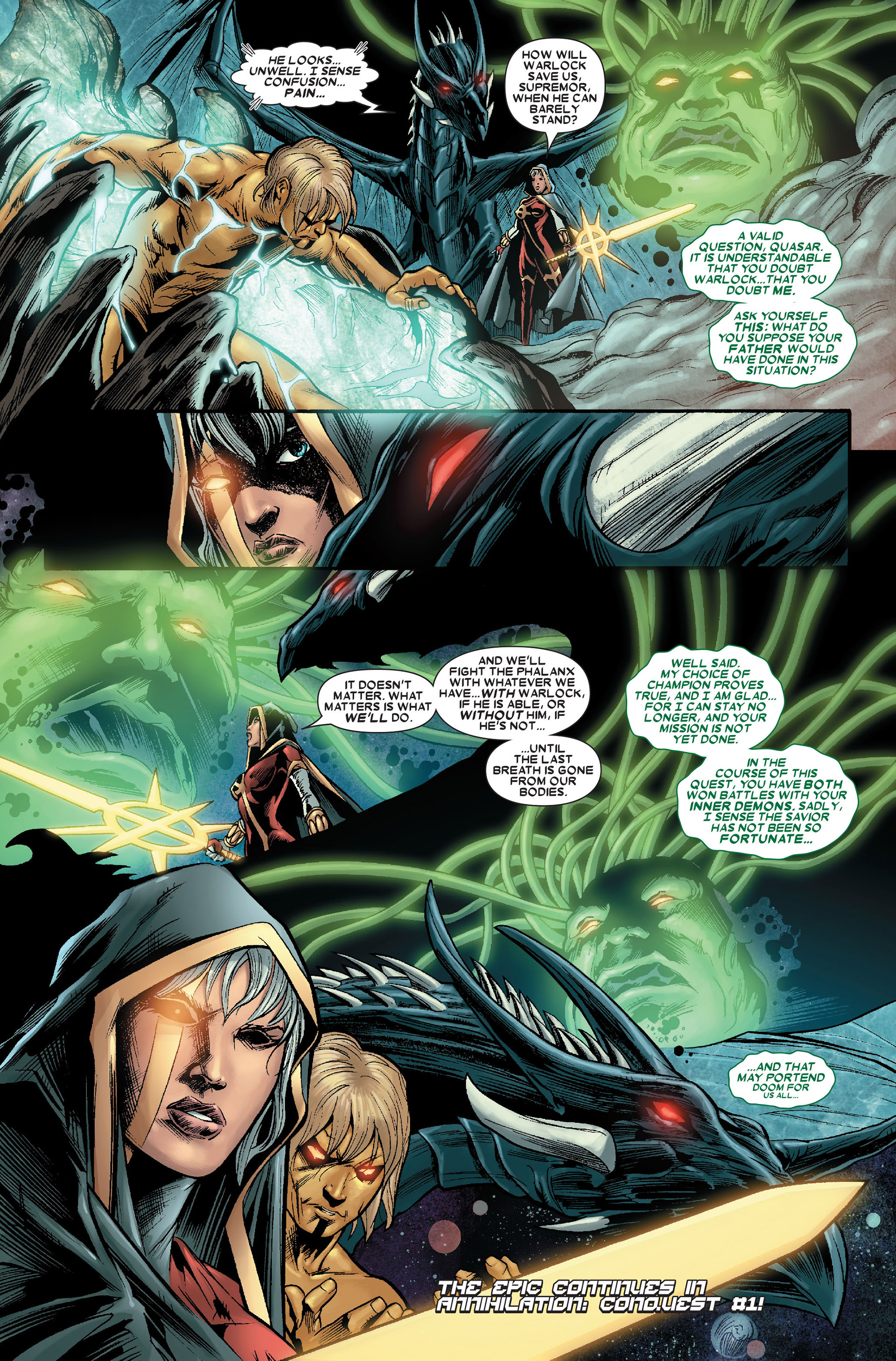 Read online Annihilation: Conquest - Quasar comic -  Issue #4 - 21