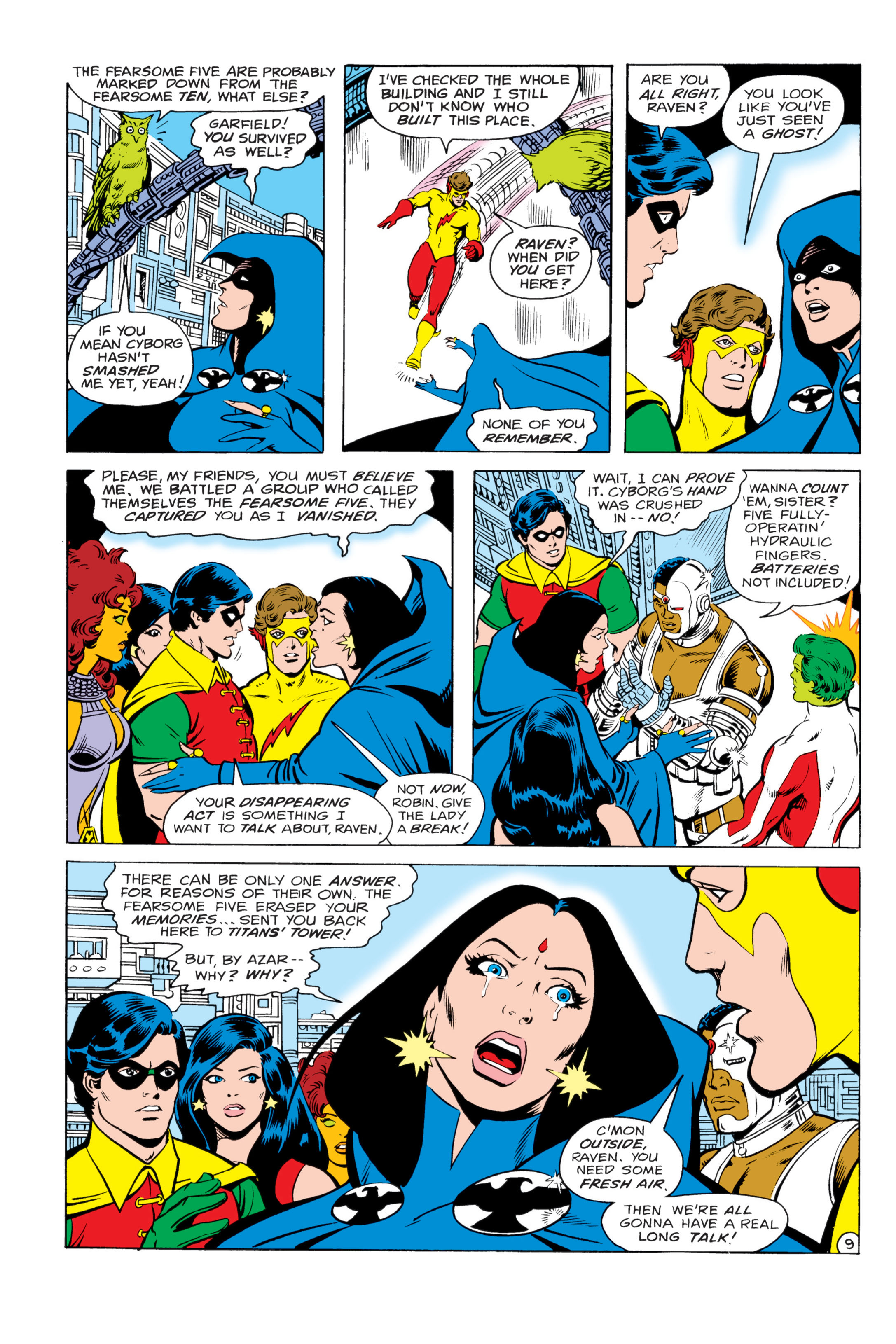 Read online The New Teen Titans (1980) comic -  Issue #4 - 9
