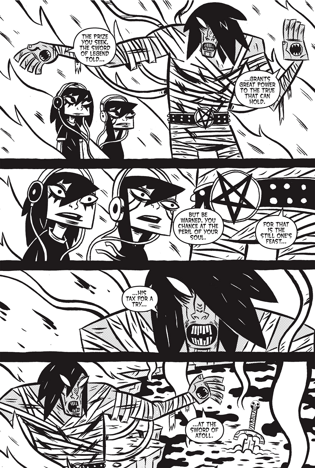 Read online Black Metal comic -  Issue #1 - 68
