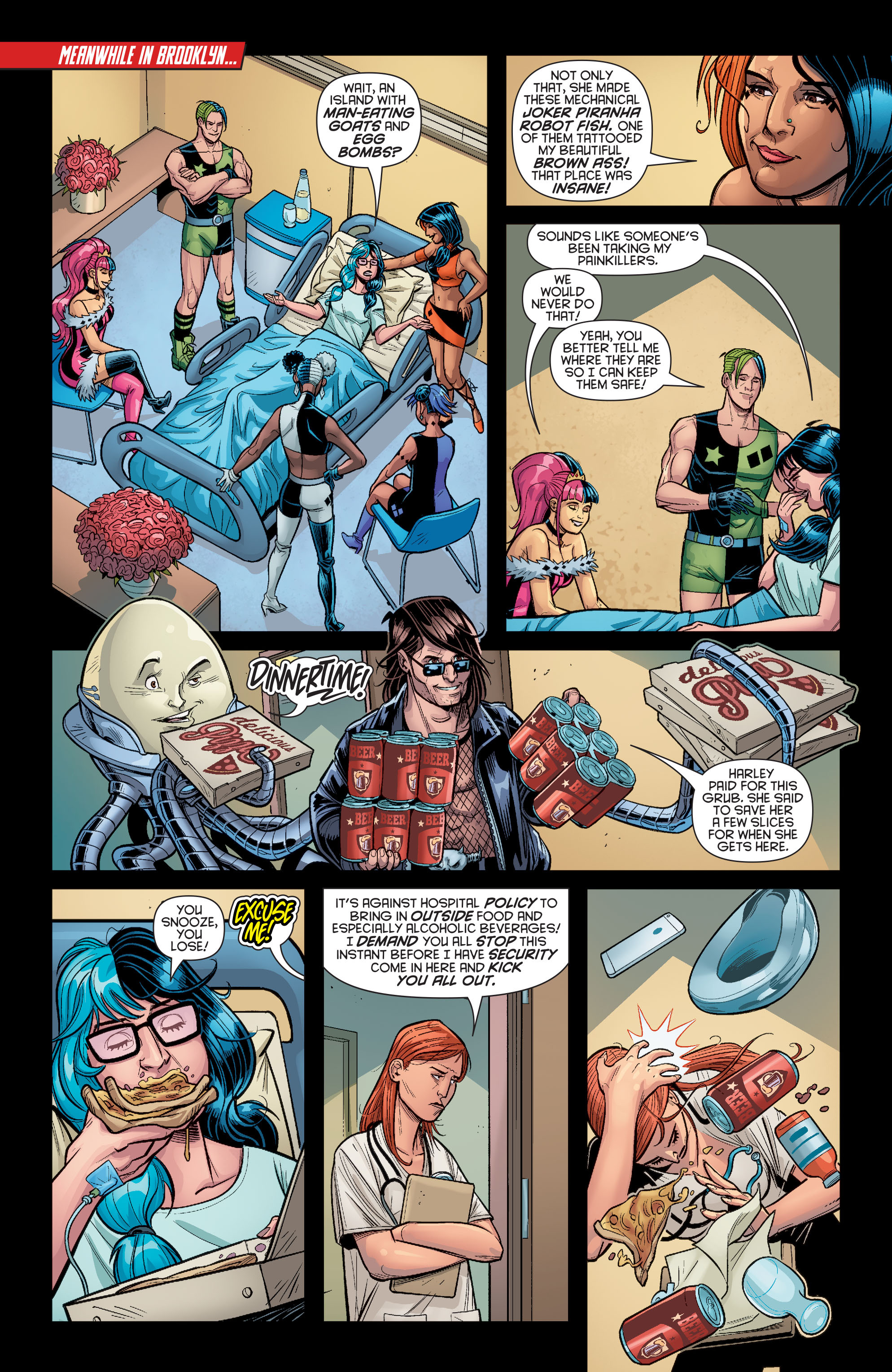 Read online Harley Quinn And Her Gang Of Harleys comic -  Issue #6 - 21