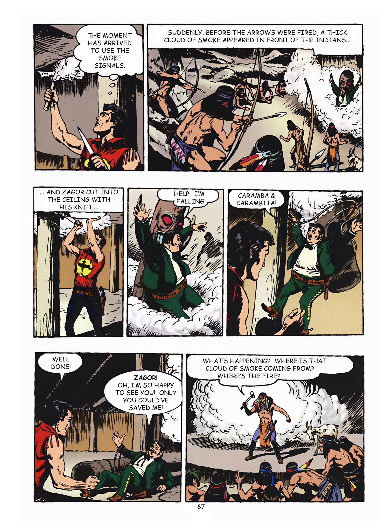 Read online Zenith gigante - Zagor gigante comic -  Issue #2 - 68