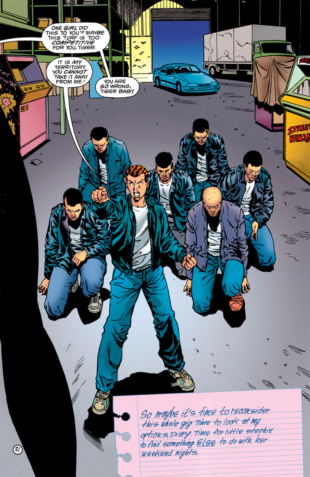 Read online Robin (1993) comic -  Issue #40 - 22