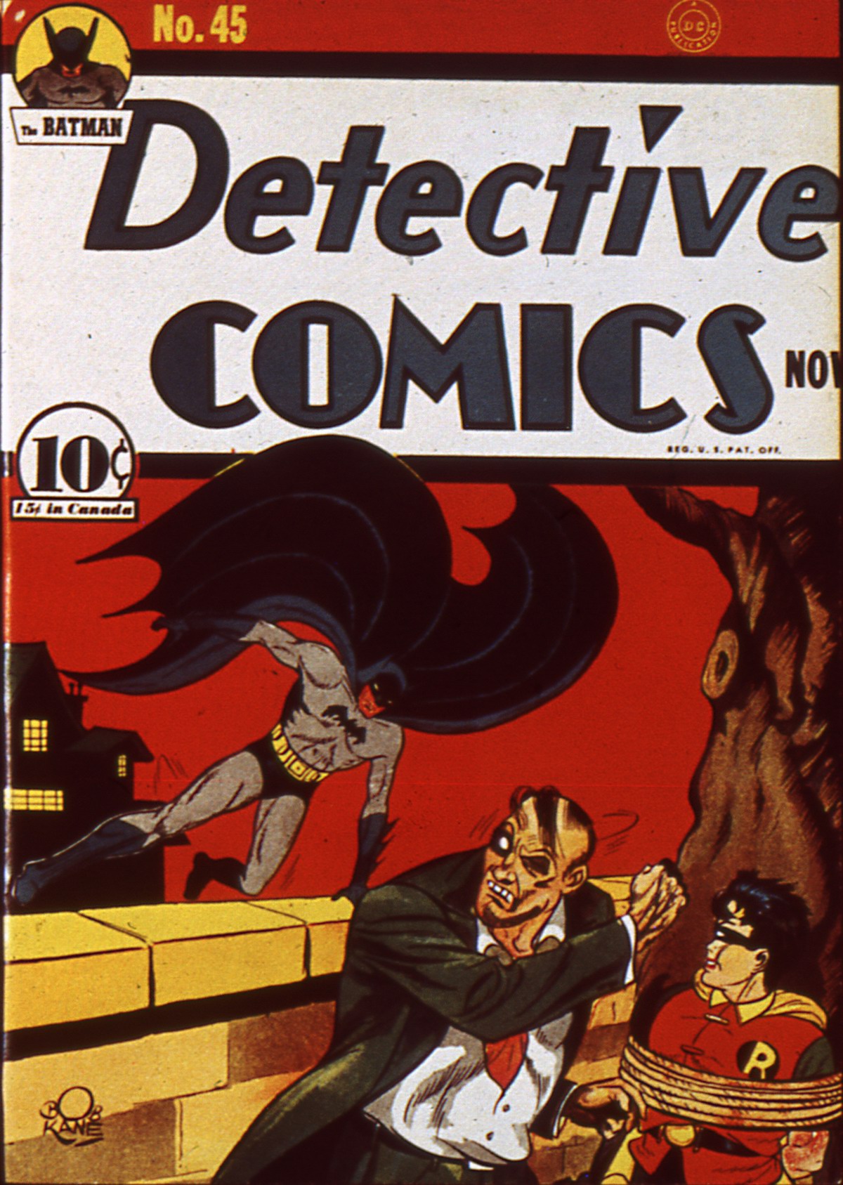 Read online Detective Comics (1937) comic -  Issue #45 - 1