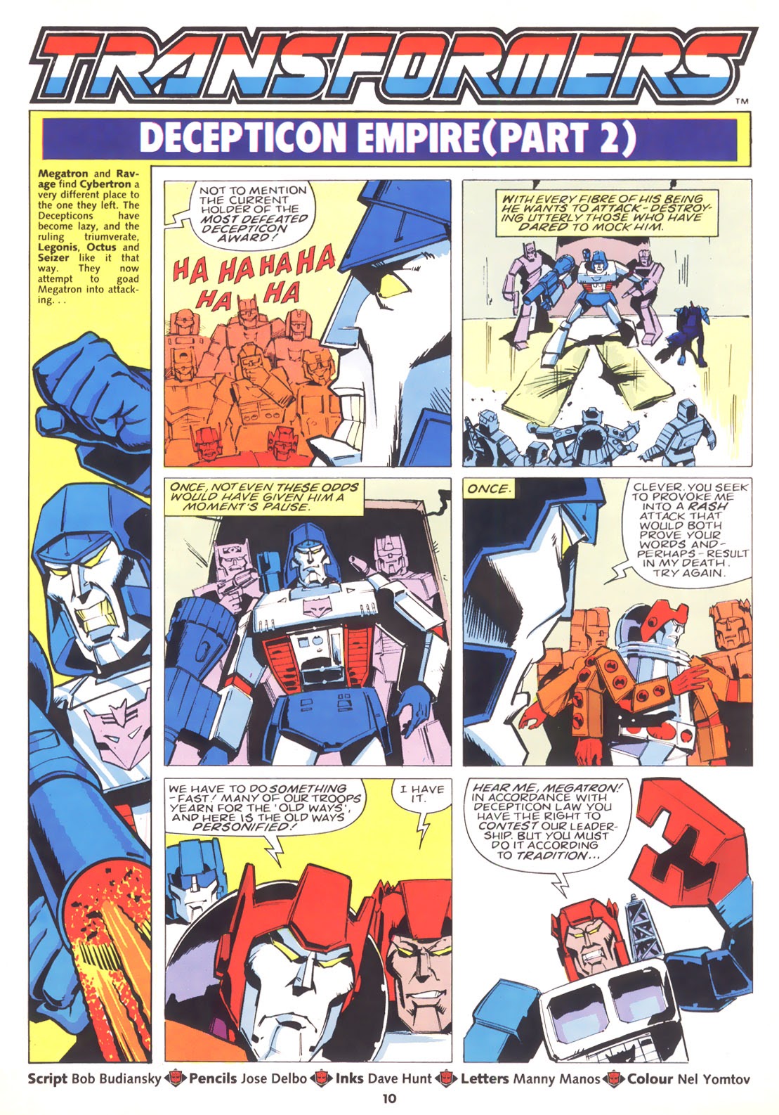 Read online The Transformers (UK) comic -  Issue #214 - 9