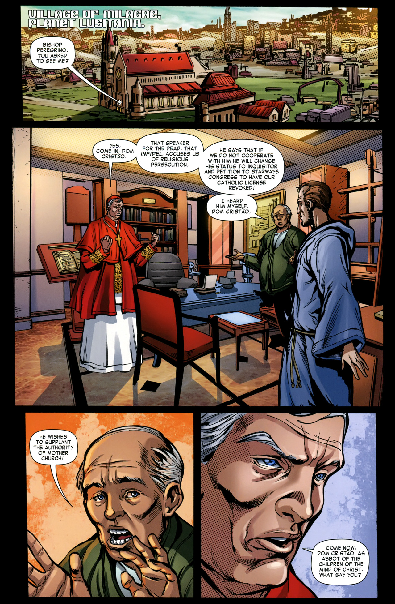Read online Orson Scott Card's Speaker for the Dead comic -  Issue #3 - 4