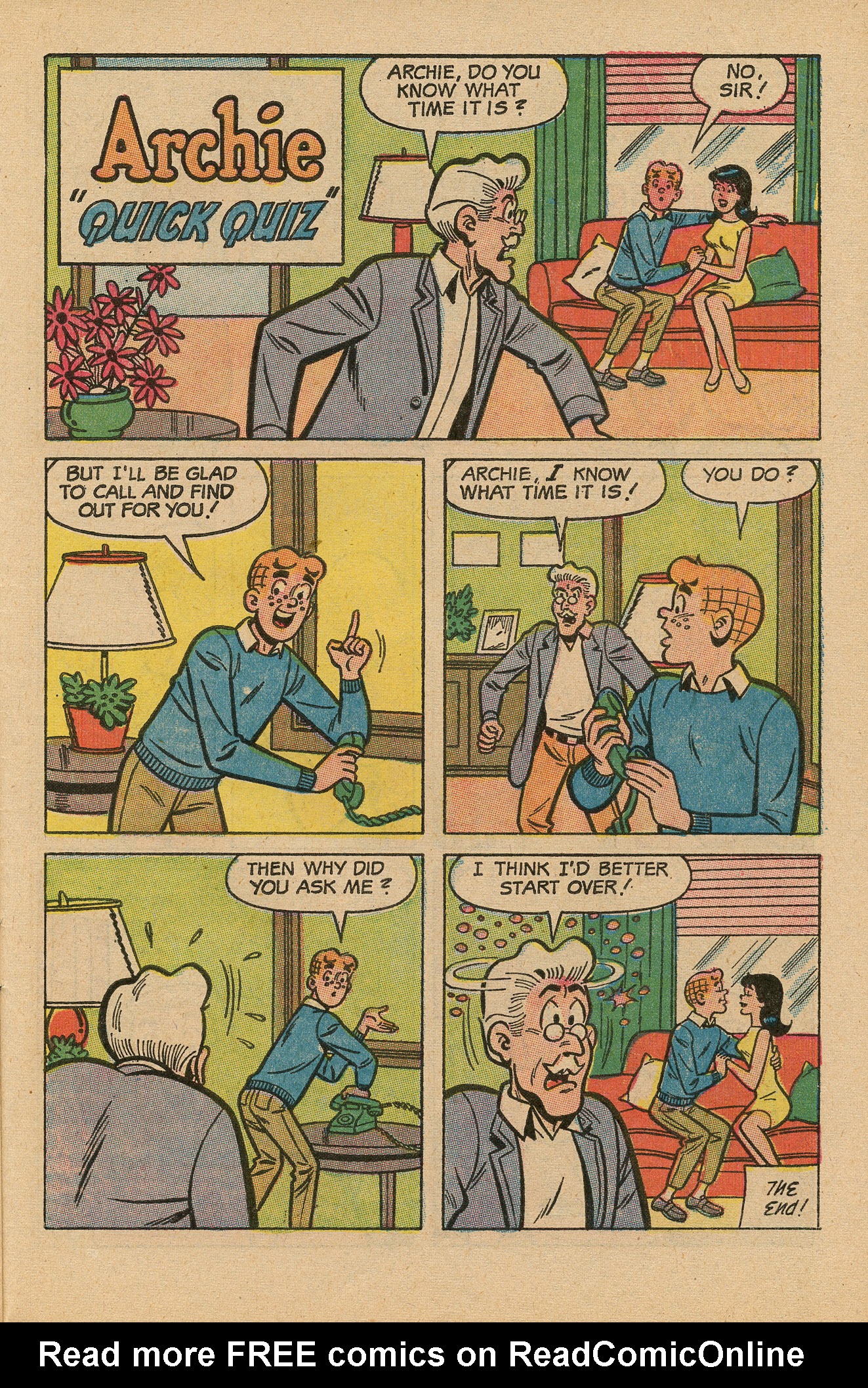 Read online Archie's Joke Book Magazine comic -  Issue #131 - 31