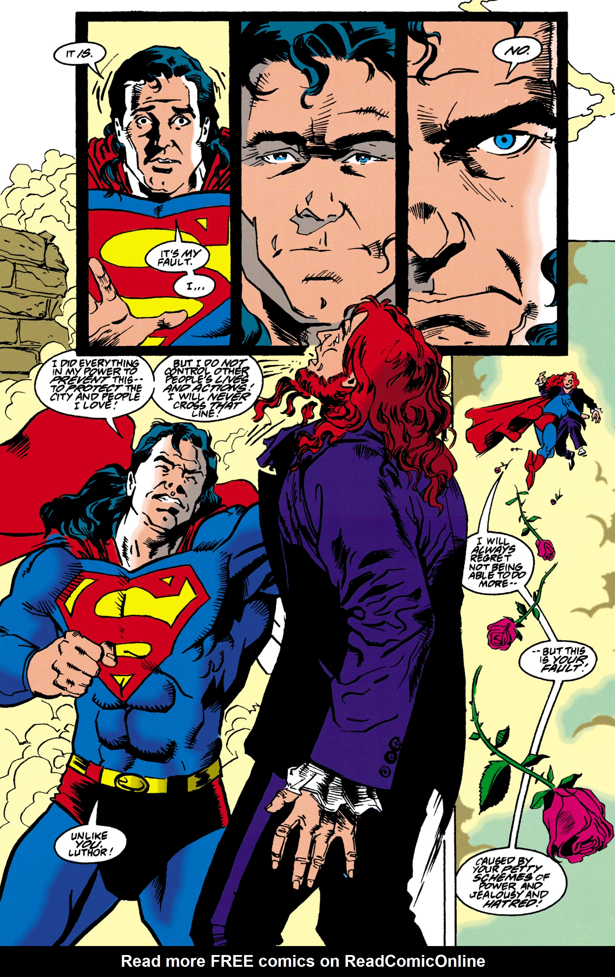 Read online Adventures of Superman (1987) comic -  Issue #514 - 17