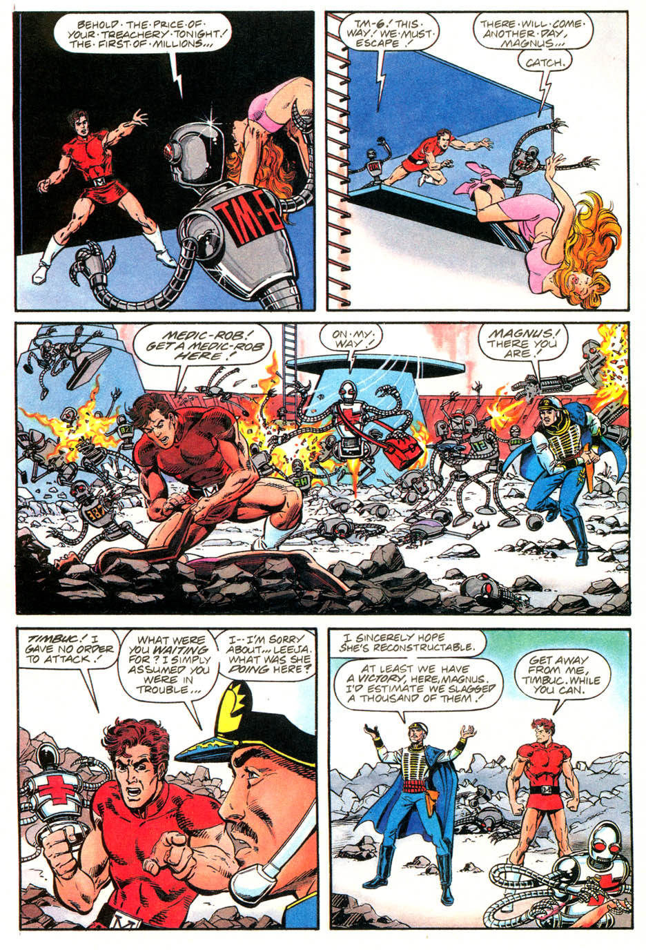 Read online Magnus Robot Fighter (1991) comic -  Issue #1 - 30