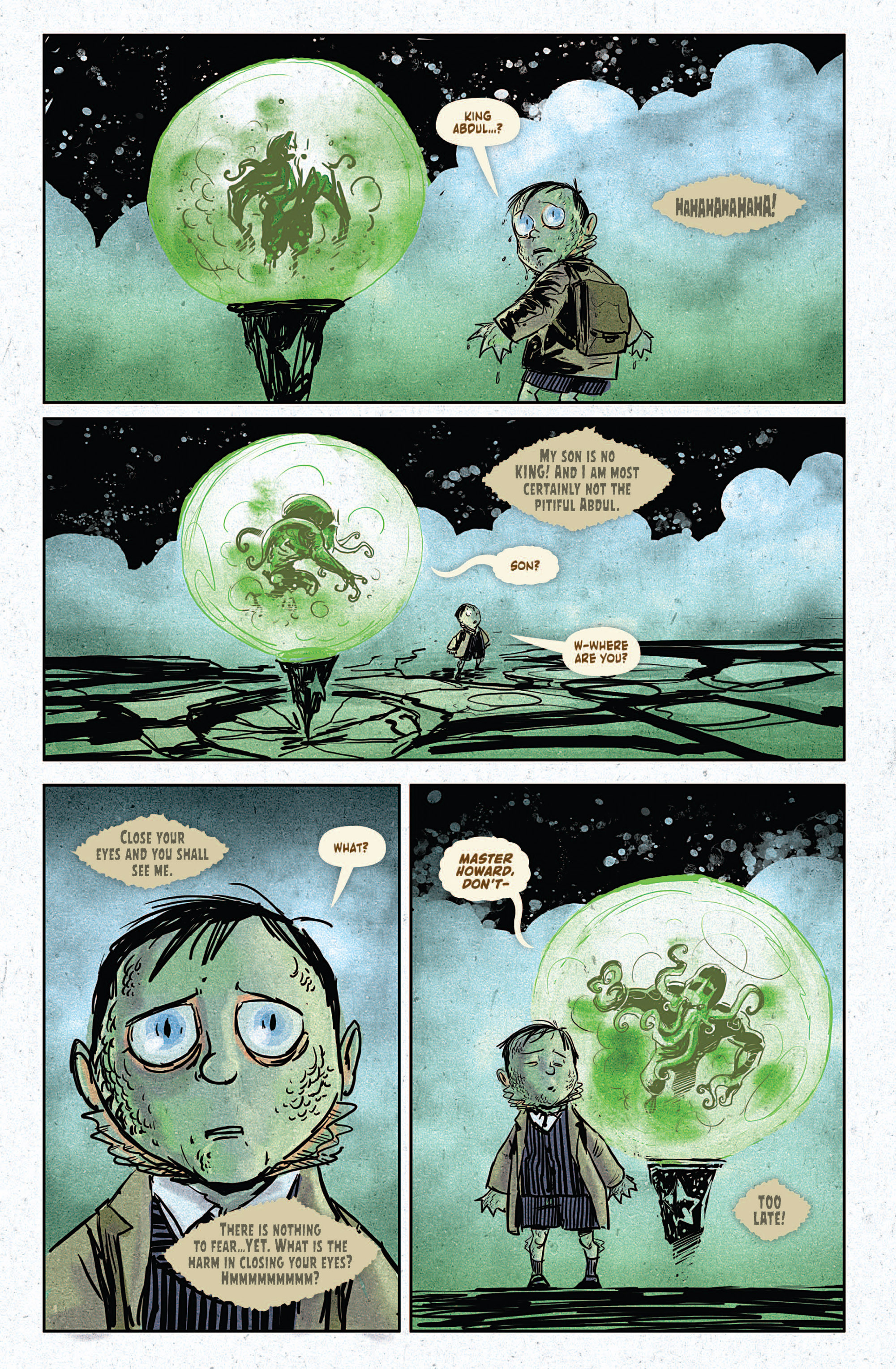 Read online Arcana Studio Presents Howard Lovecraft and the Undersea Kingdom comic -  Issue #3 - 16
