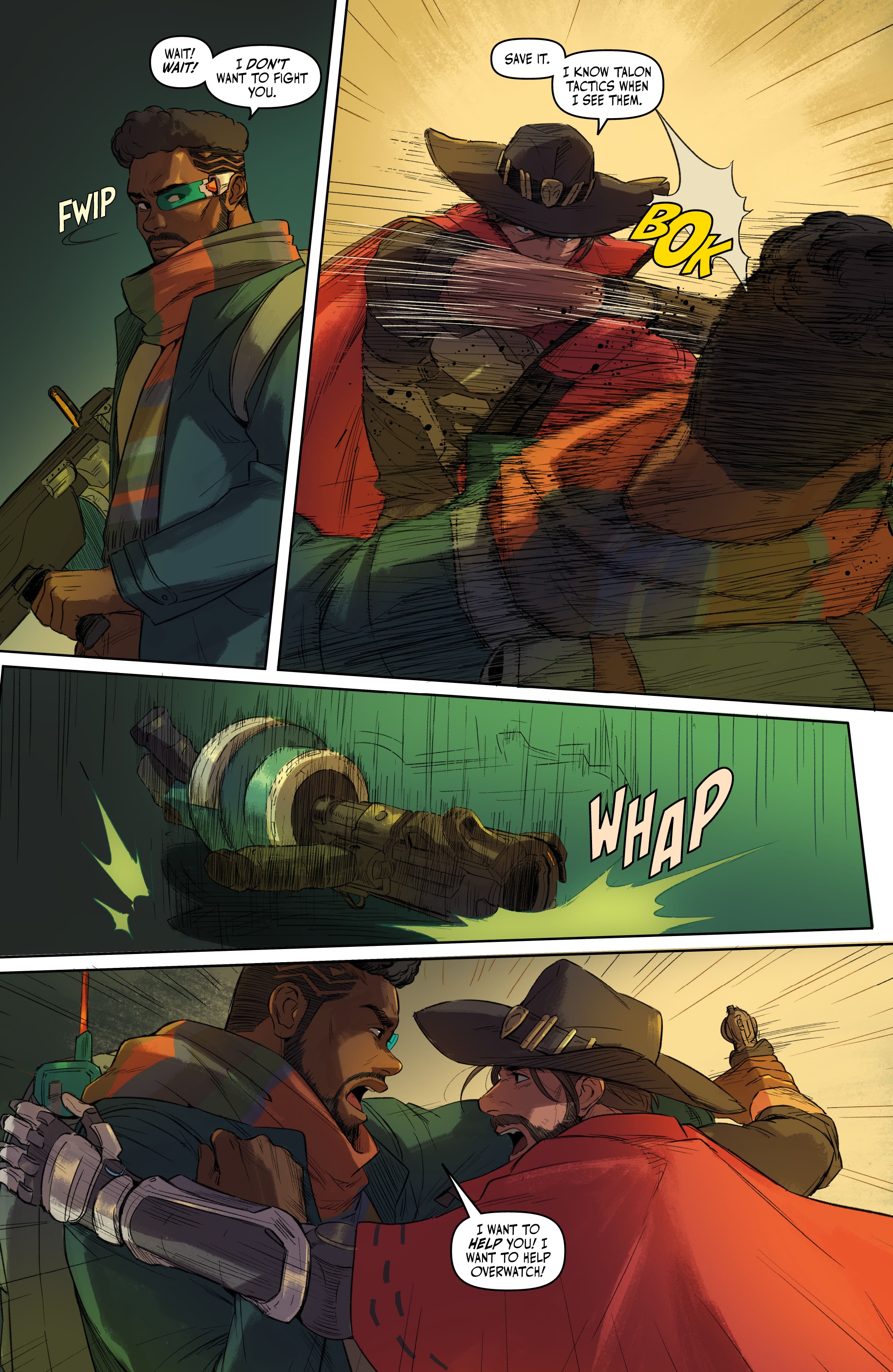 Read online Overwatch: New Blood comic -  Issue #3 - 6