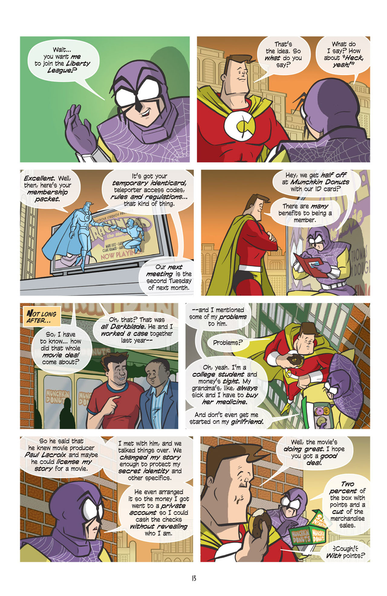 Read online Love and Capes comic -  Issue #4 - 14