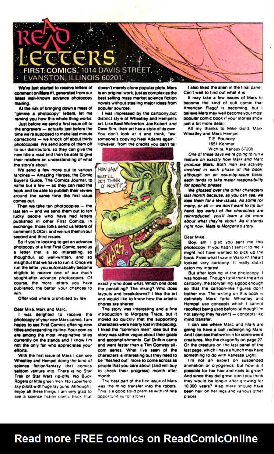 Read online Mars comic -  Issue #2 - 30