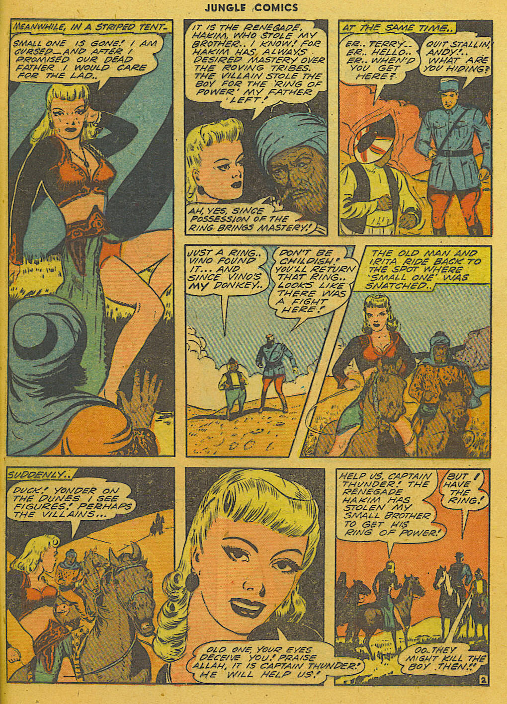 Read online Jungle Comics comic -  Issue #50 - 45