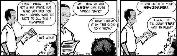 Read online The Boondocks Collection comic -  Issue # Year 2000 - 256