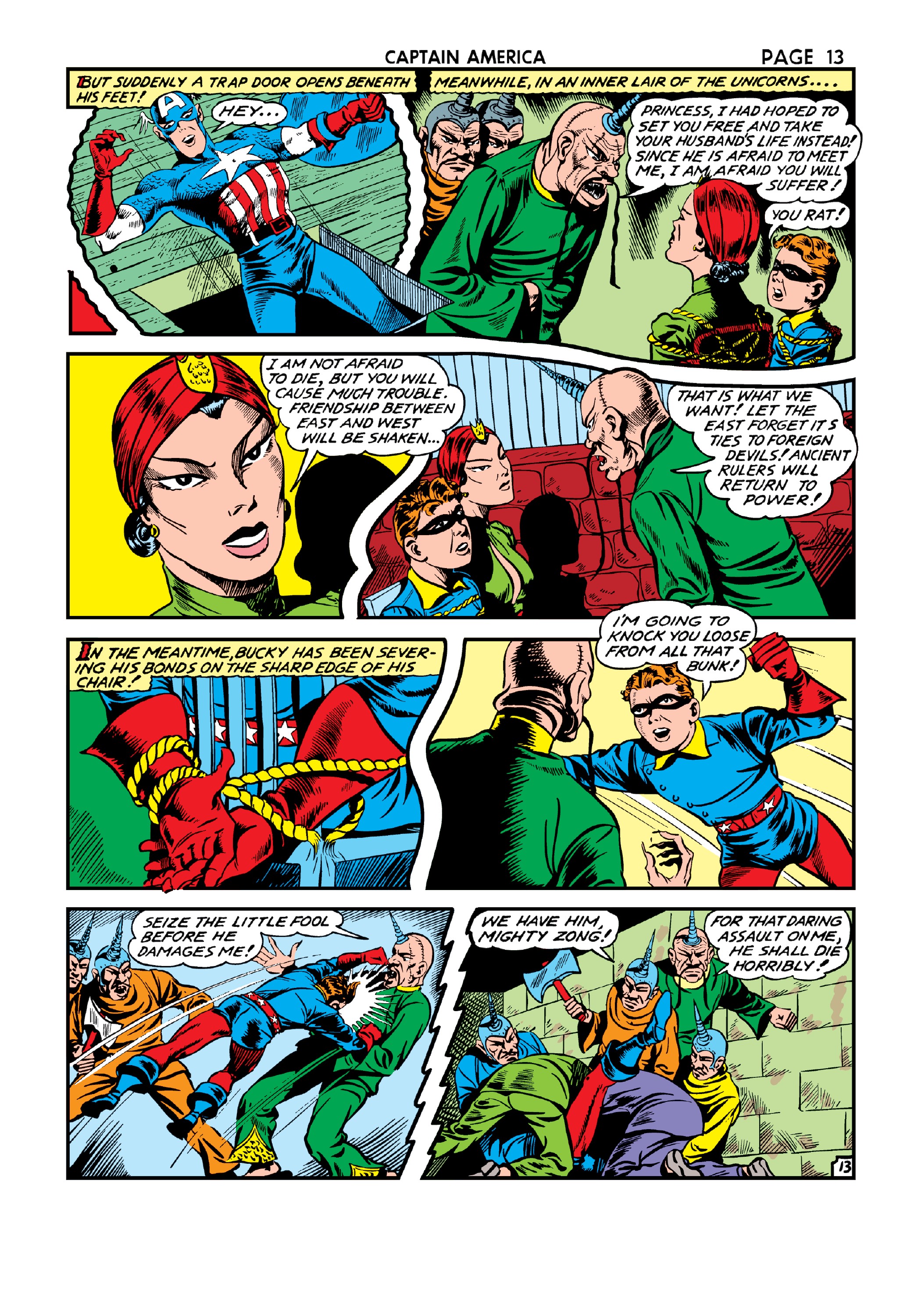 Read online Marvel Masterworks: Golden Age Captain America comic -  Issue # TPB 4 (Part 1) - 22