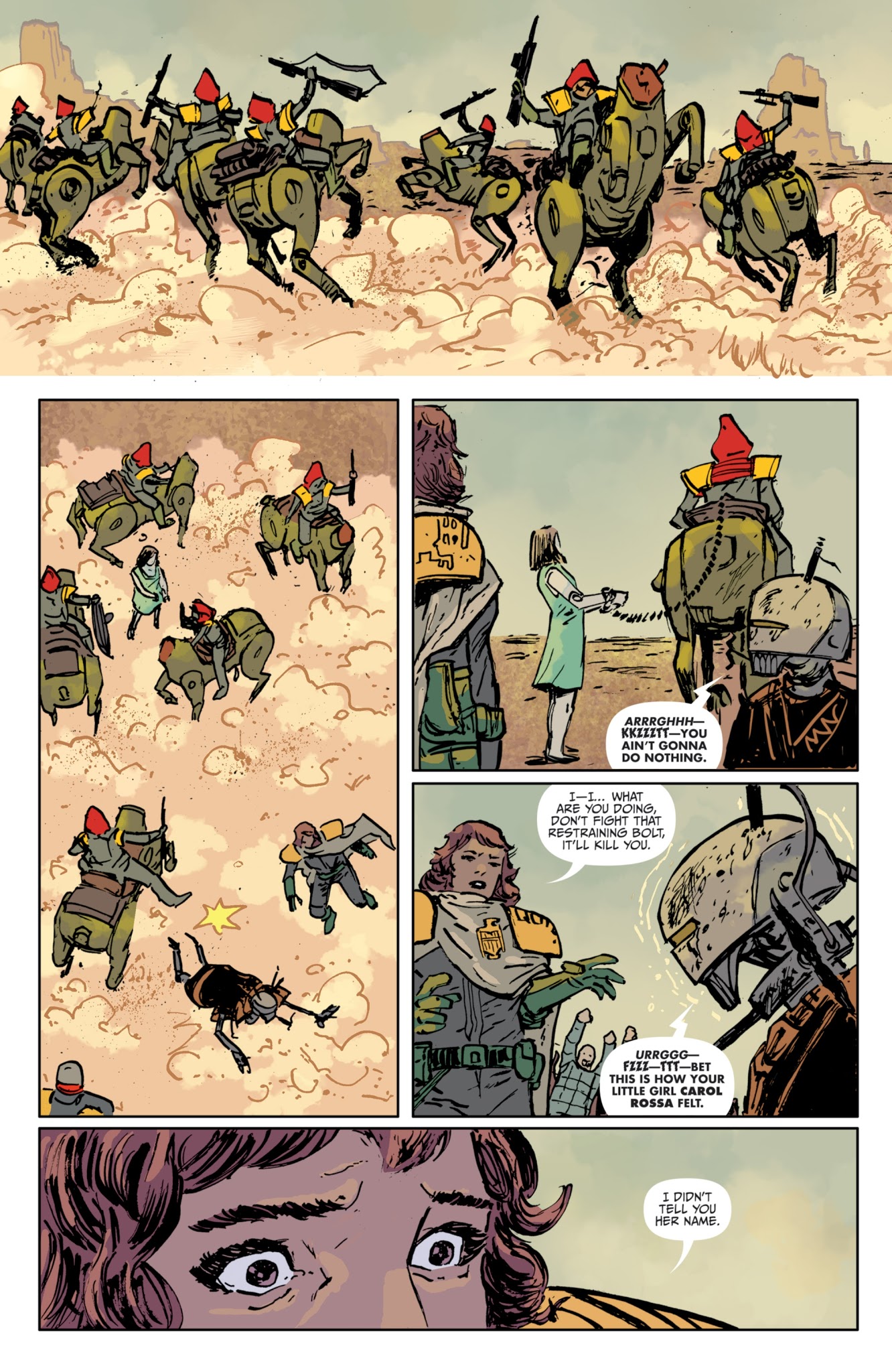 Read online Judge Dredd: The Blessed Earth comic -  Issue #3 - 17