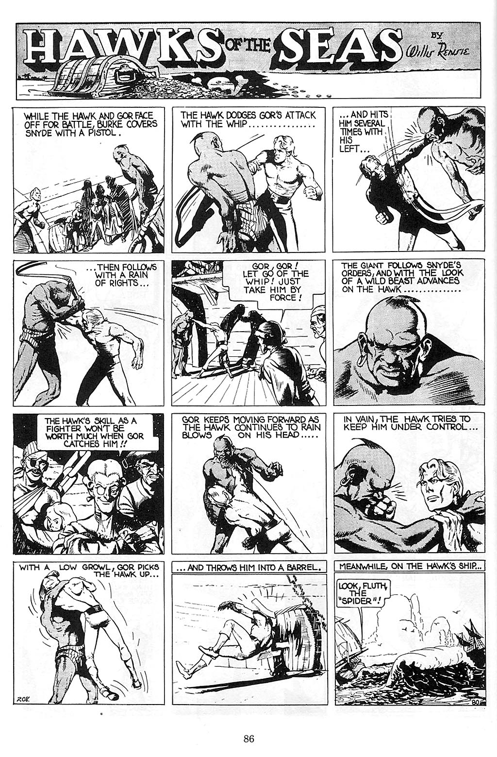 Read online Will Eisner's Hawks of the Seas comic -  Issue # TPB - 87