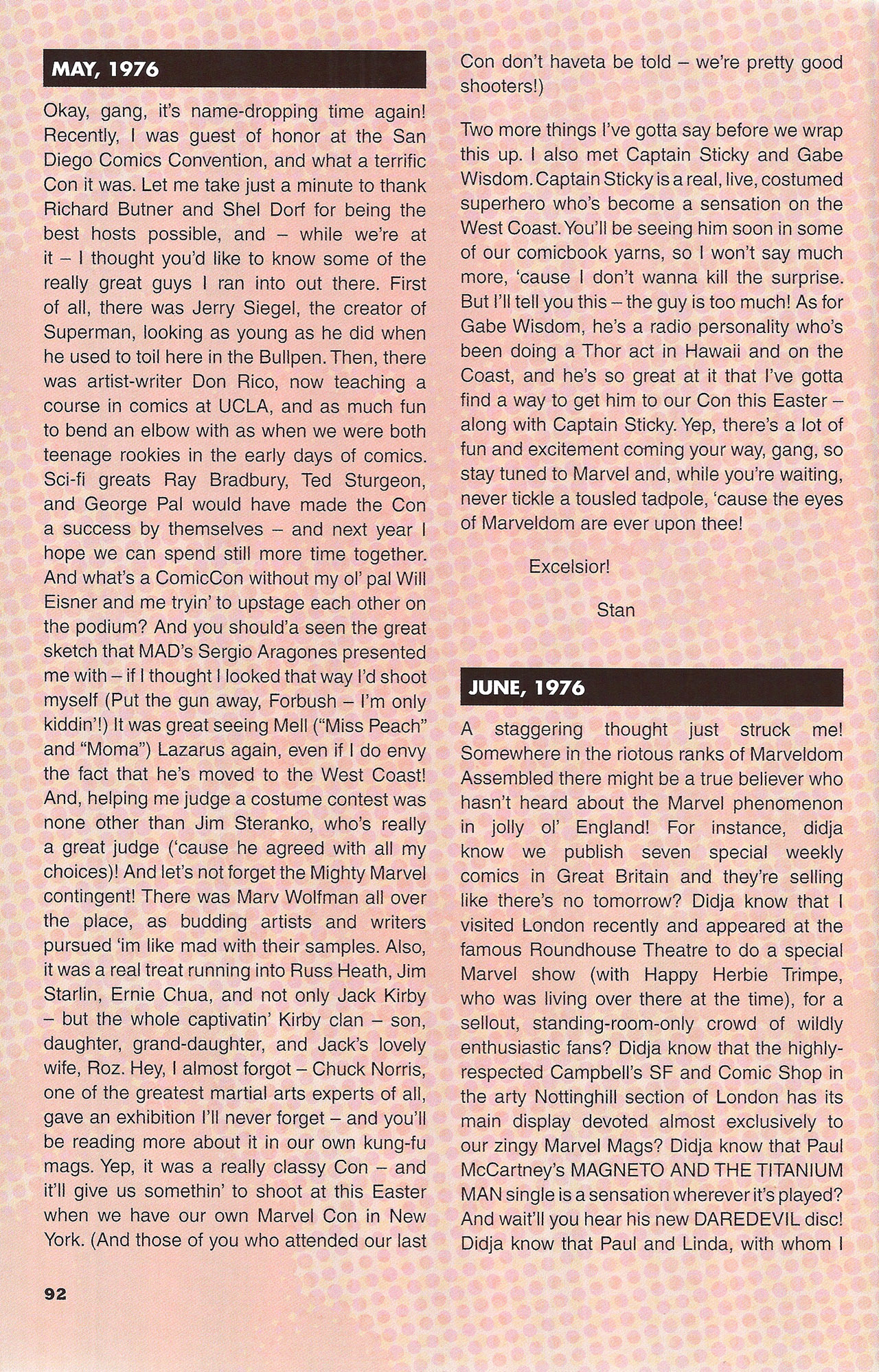 Read online Stan's Soapbox: The Collection comic -  Issue # TPB - 80