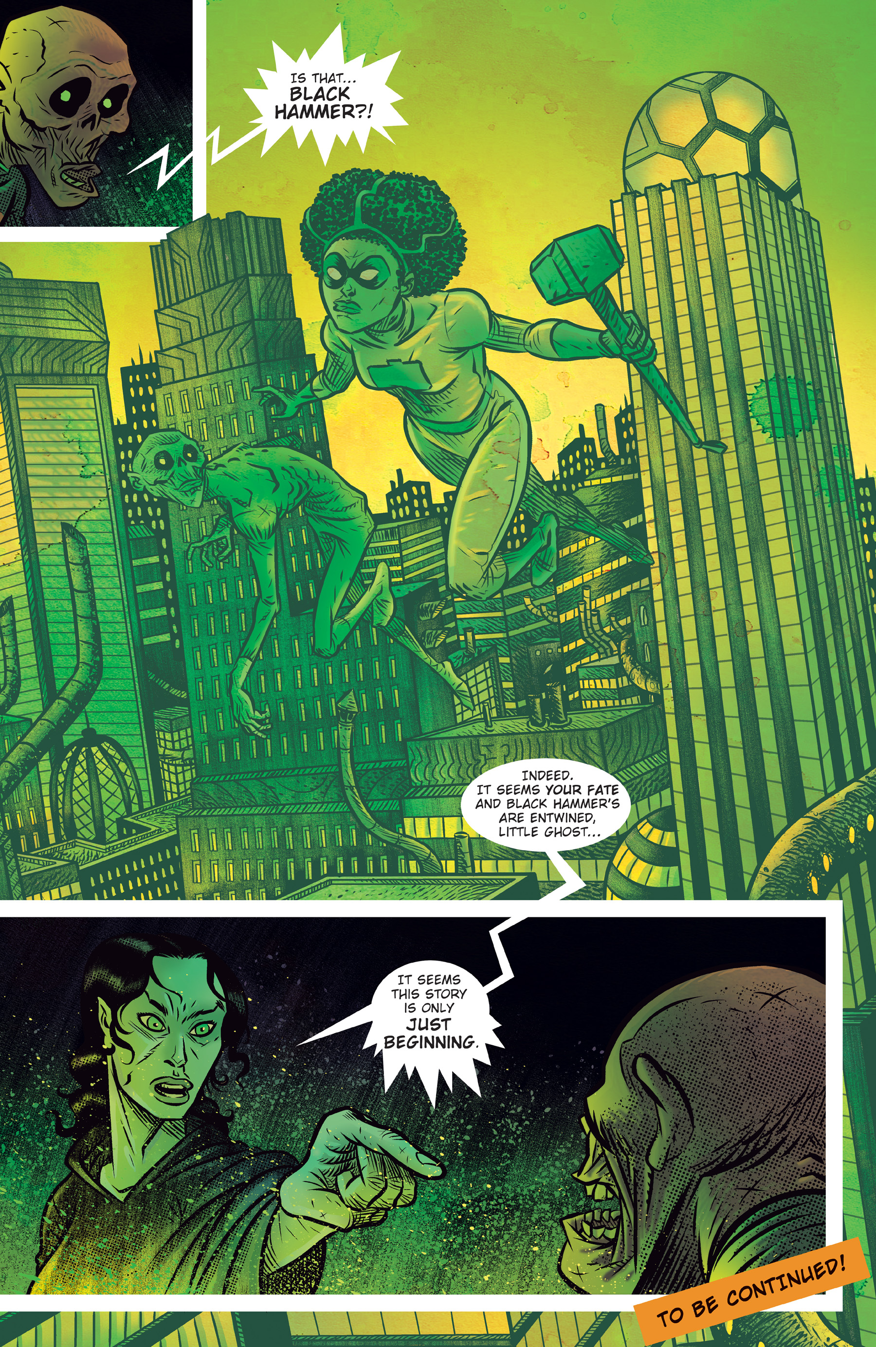 Read online Free Comic Book Day 2022 comic -  Issue # Stranger Things ft. Black Hammer - 27