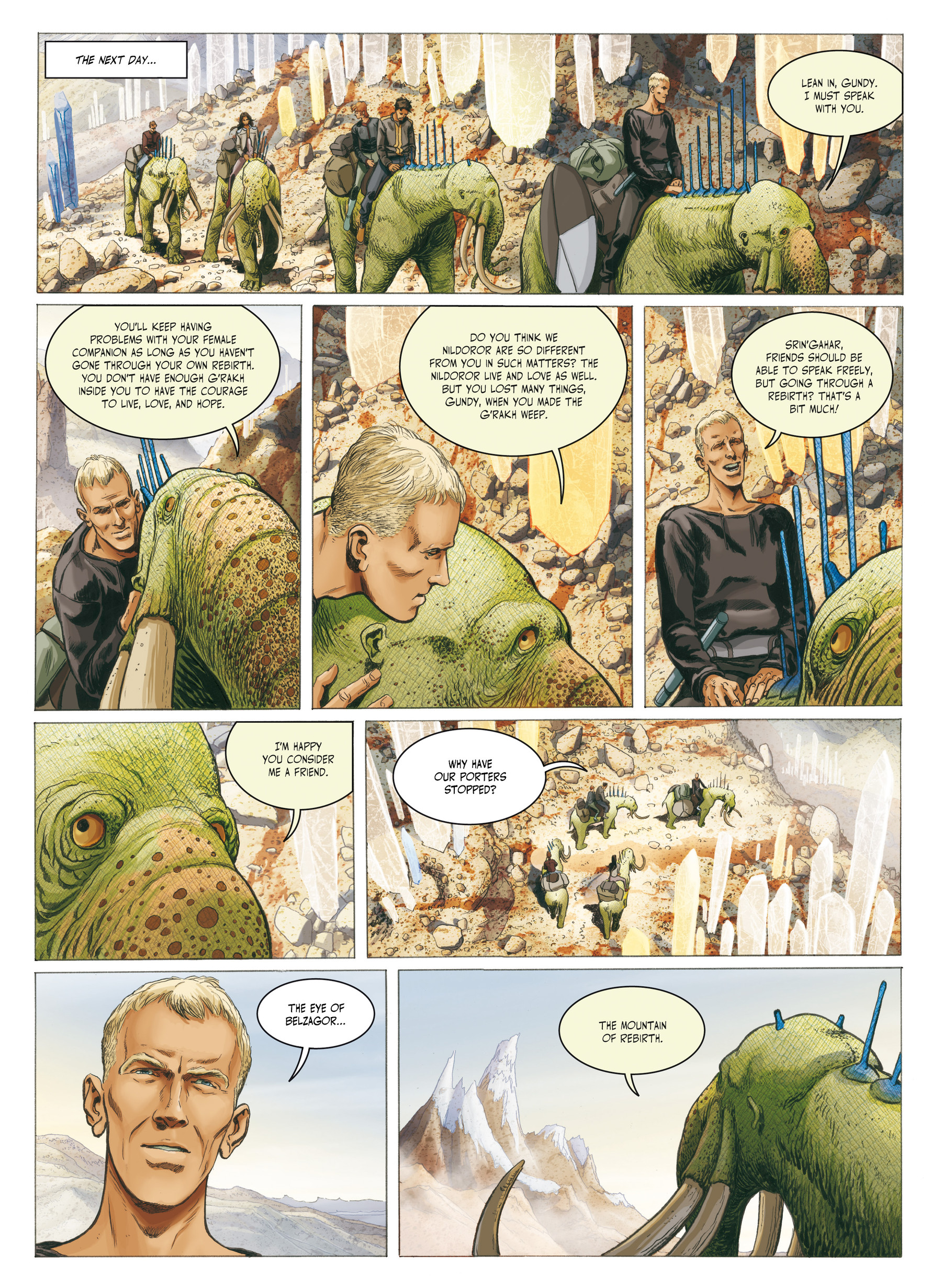 Read online Robert Silverberg's COLONIES comic -  Issue #2 - 18