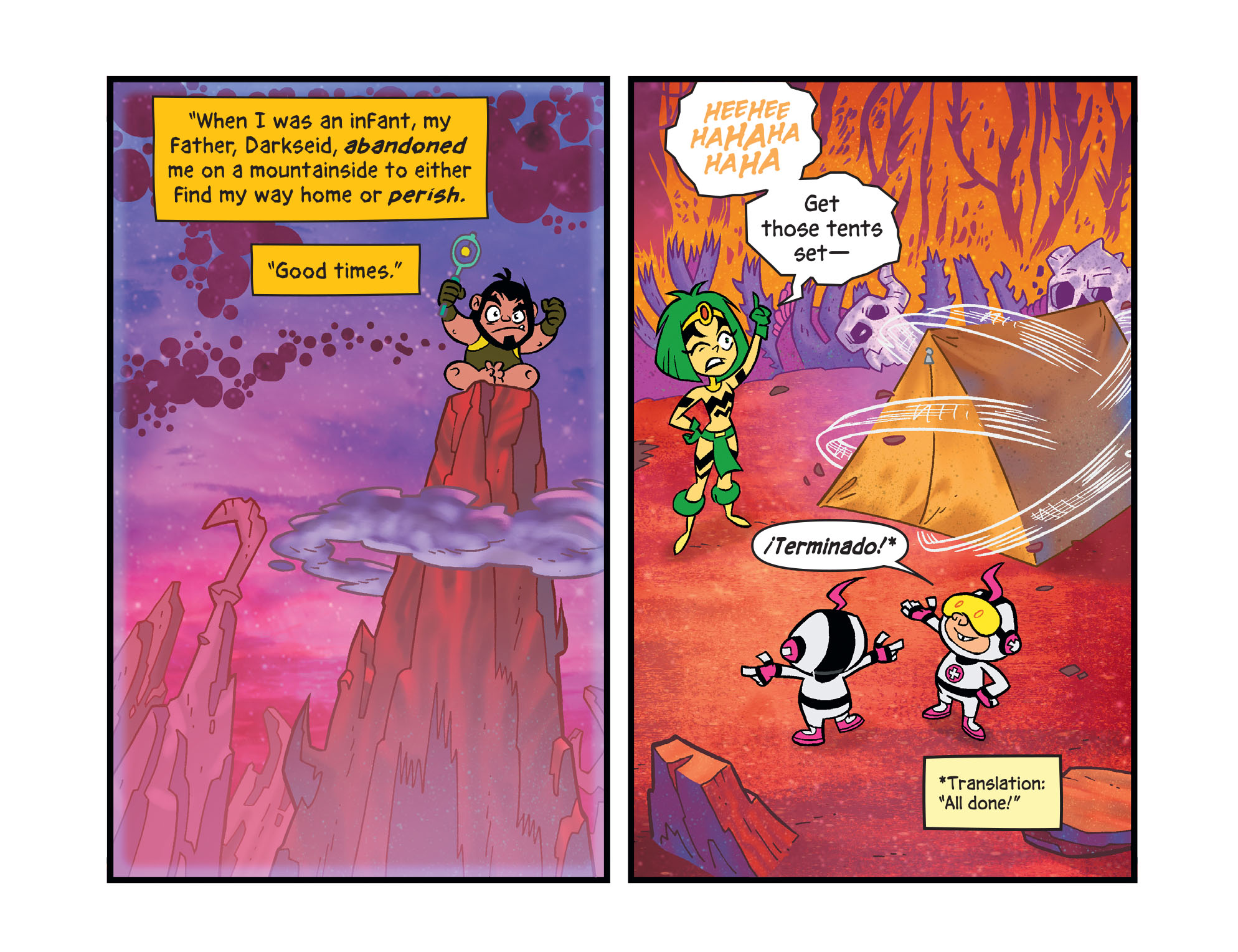 Read online Teen Titans Go! To Camp comic -  Issue #9 - 5