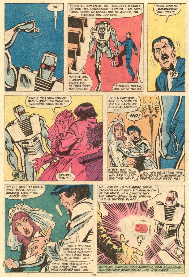 Read online ROM (1979) comic -  Issue #15 - 18