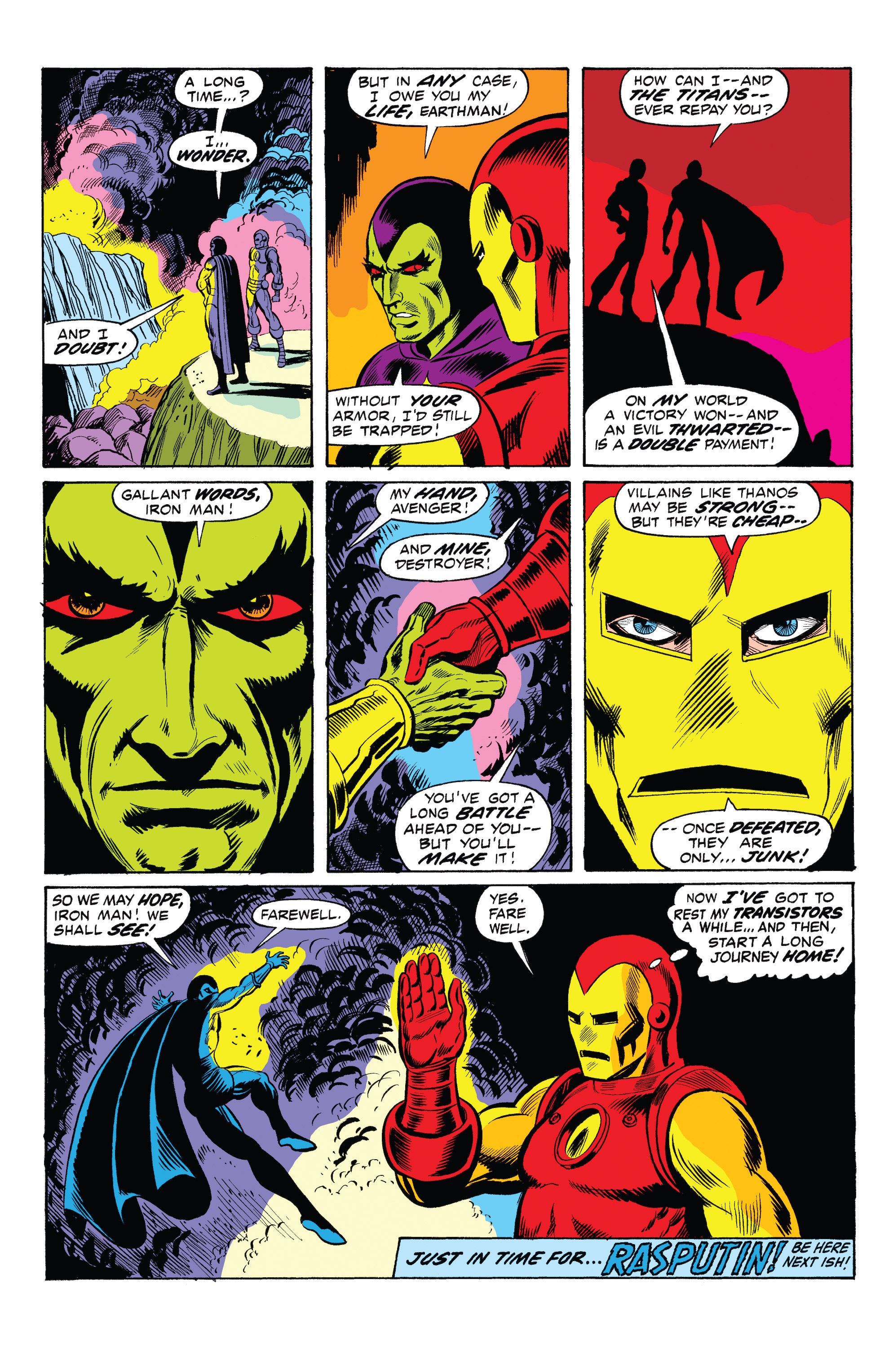 Read online Marvel-Verse: Thanos comic -  Issue # TPB - 24