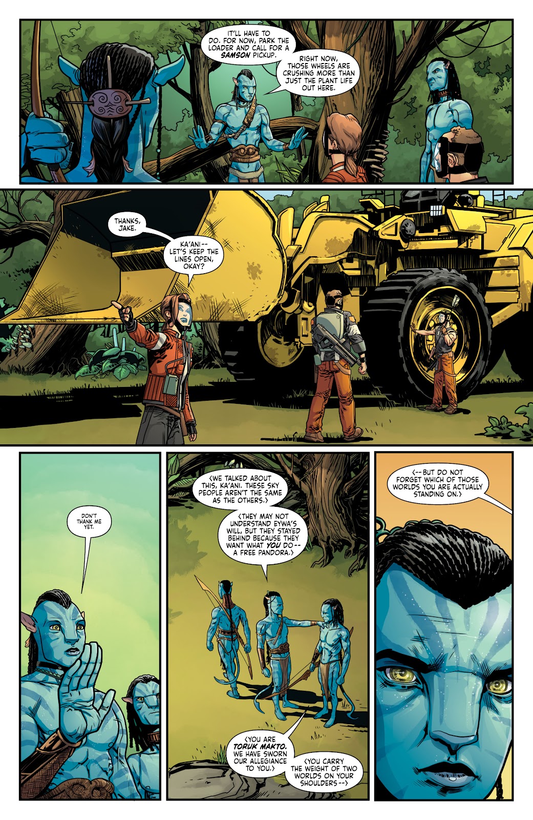 Avatar: The Next Shadow issue 1 - Page 18