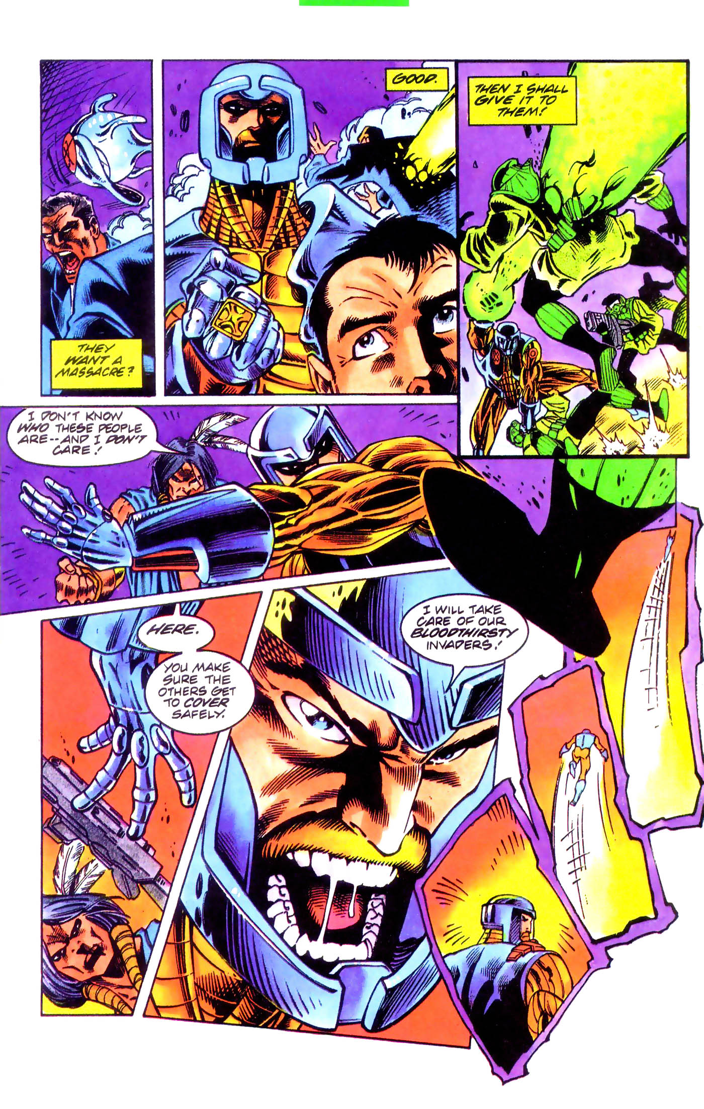 Read online X-O Manowar (1992) comic -  Issue #43 - 14