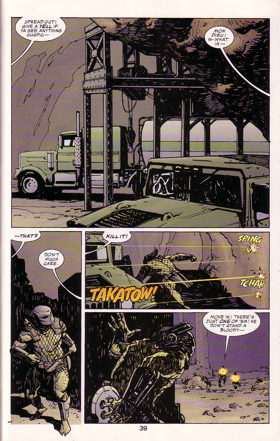 Read online Superman vs. Predator comic -  Issue #2 - 41