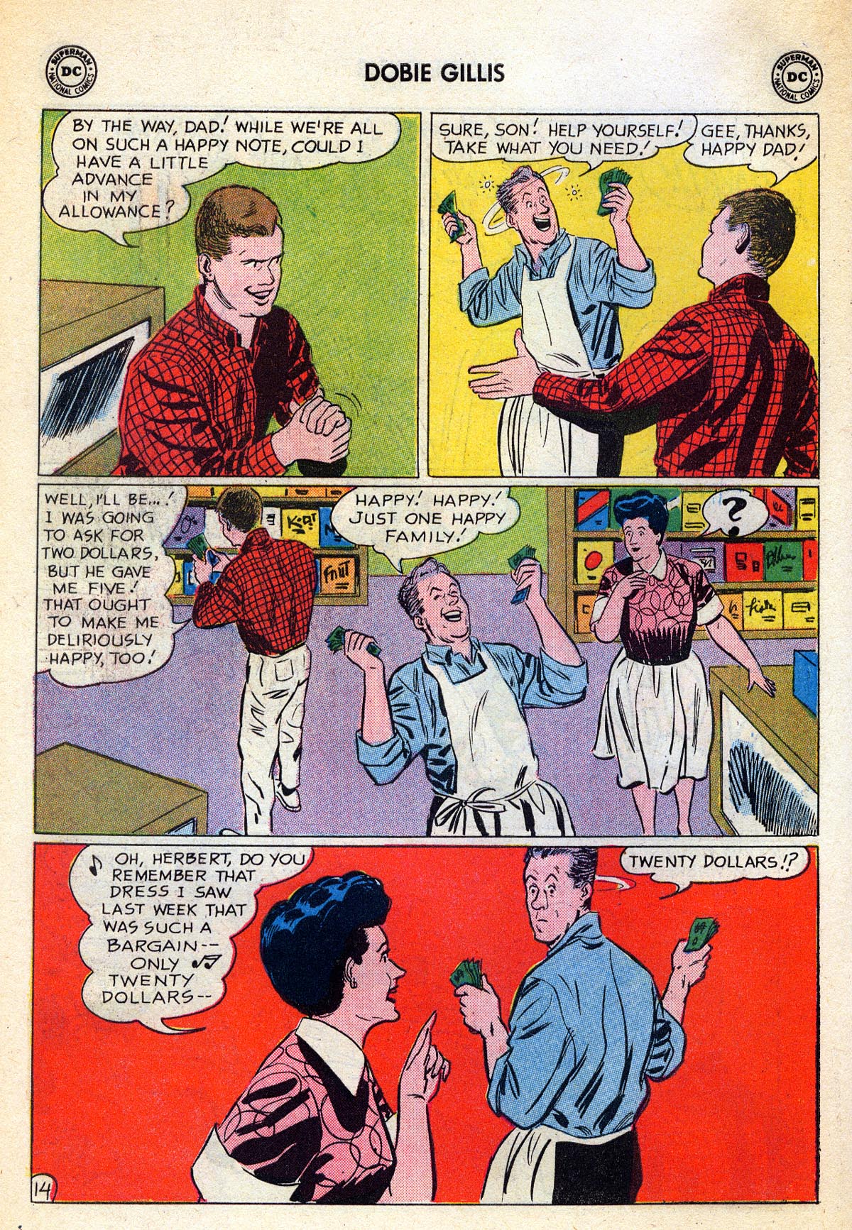 Read online Many Loves of Dobie Gillis comic -  Issue #12 - 17
