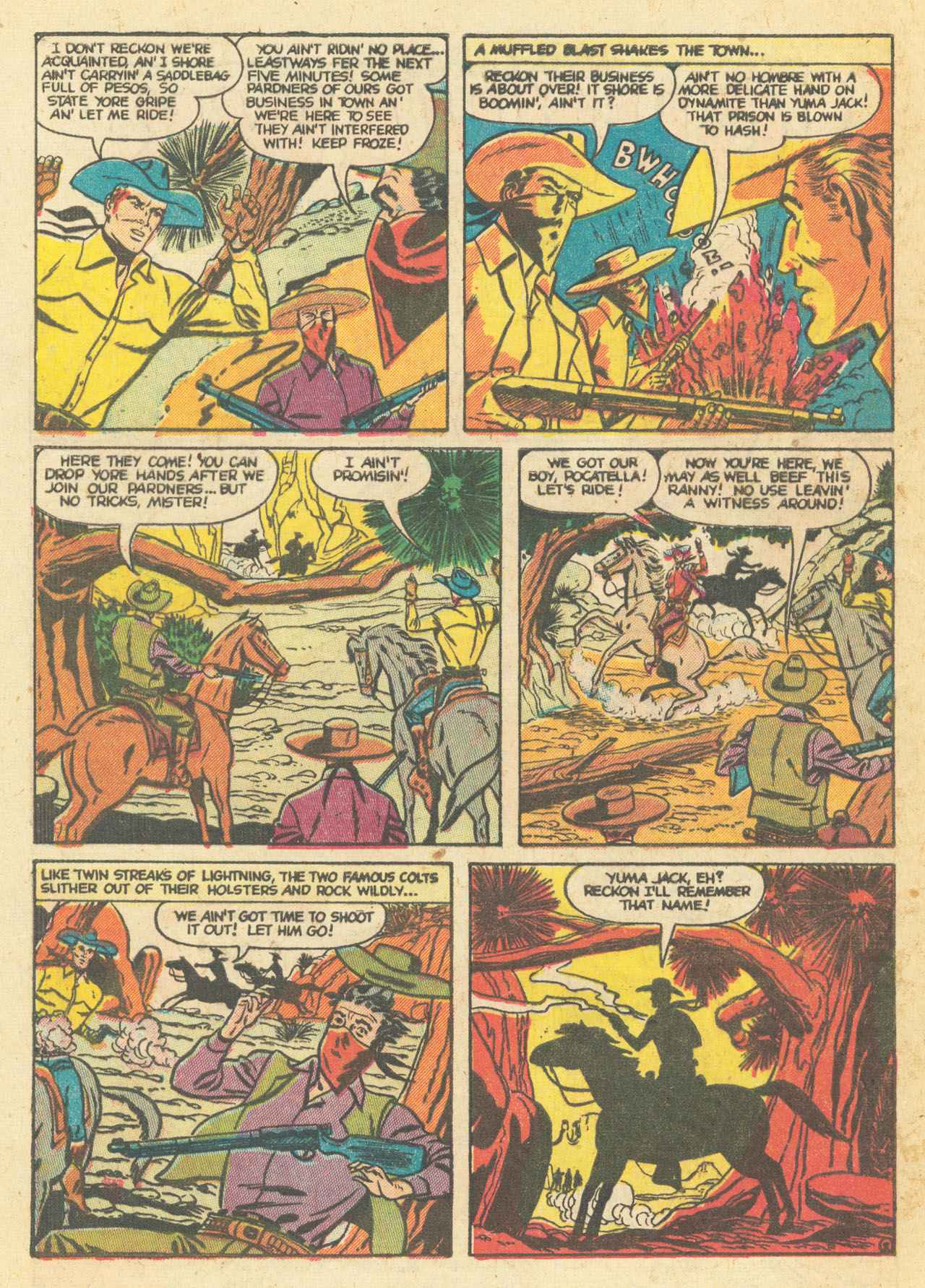 Read online Wild Western comic -  Issue #19 - 28