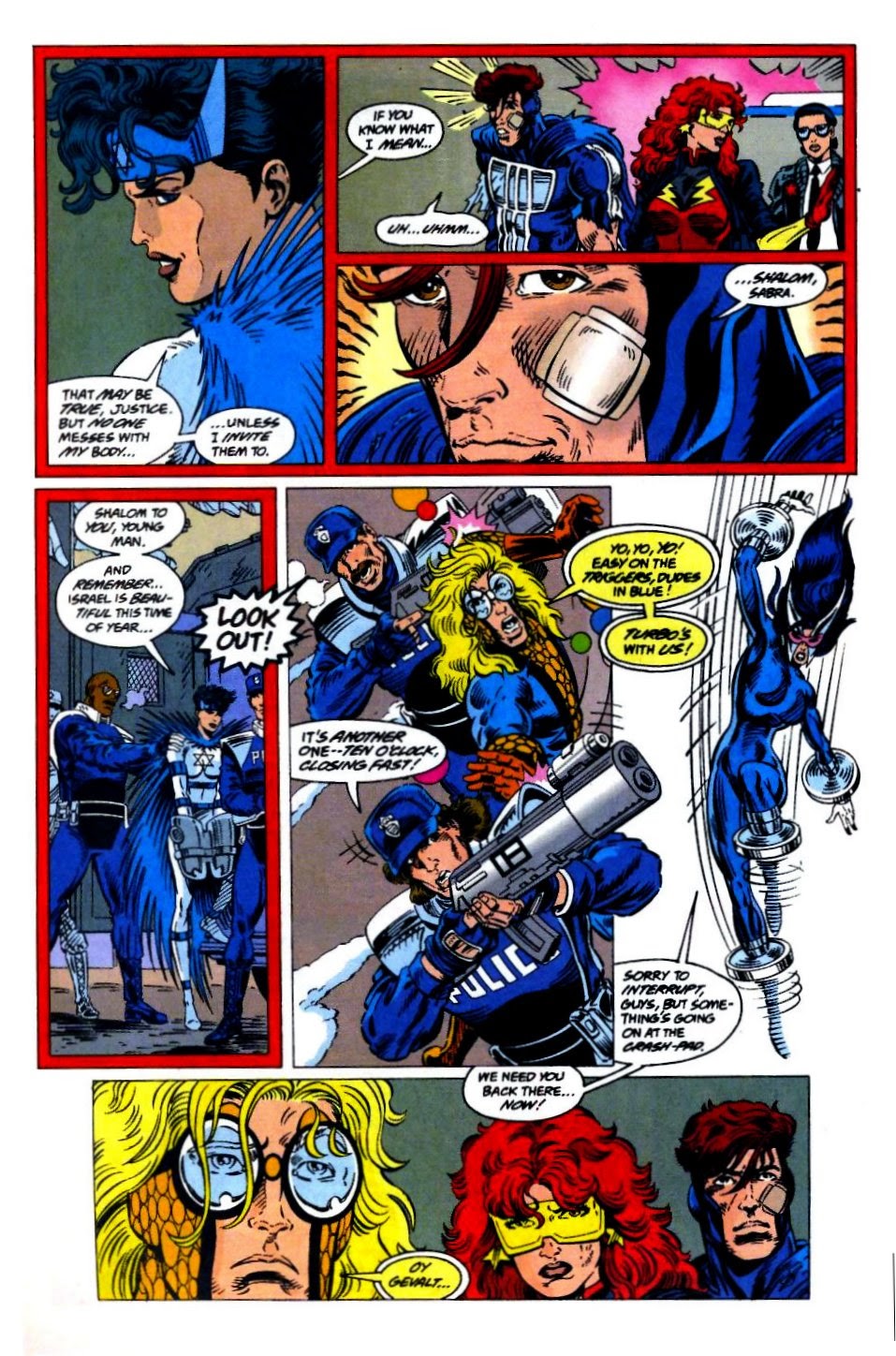 Read online The New Warriors comic -  Issue #59 - 22