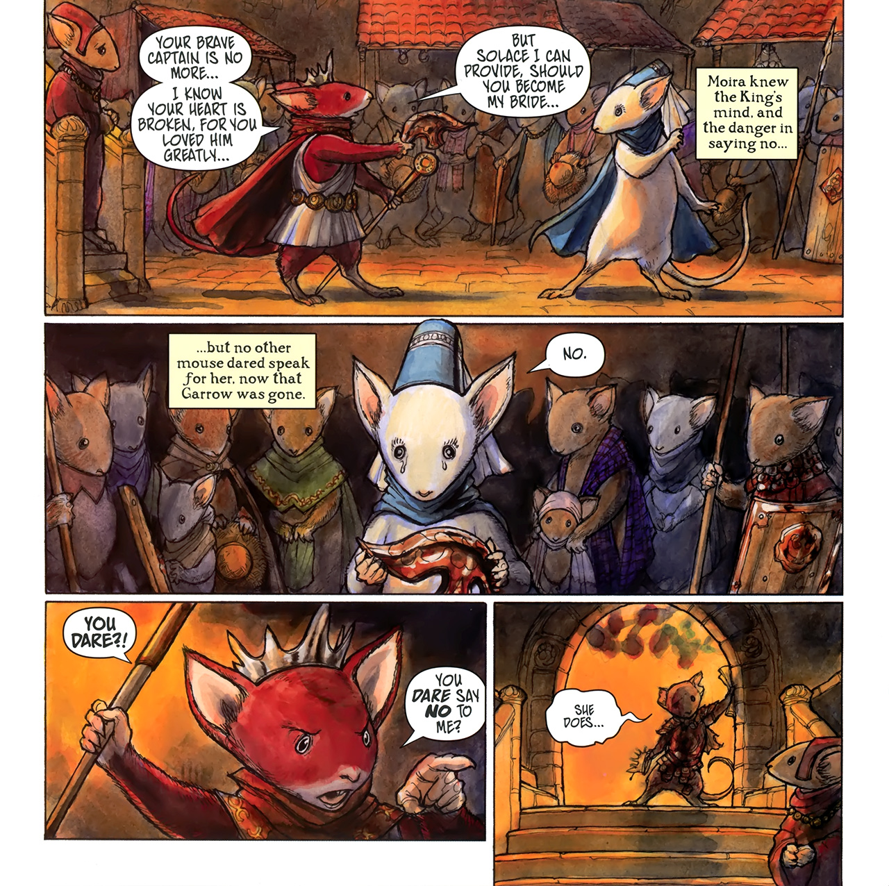 Read online Mouse Guard: Legends of the Guard comic -  Issue #4 - 22